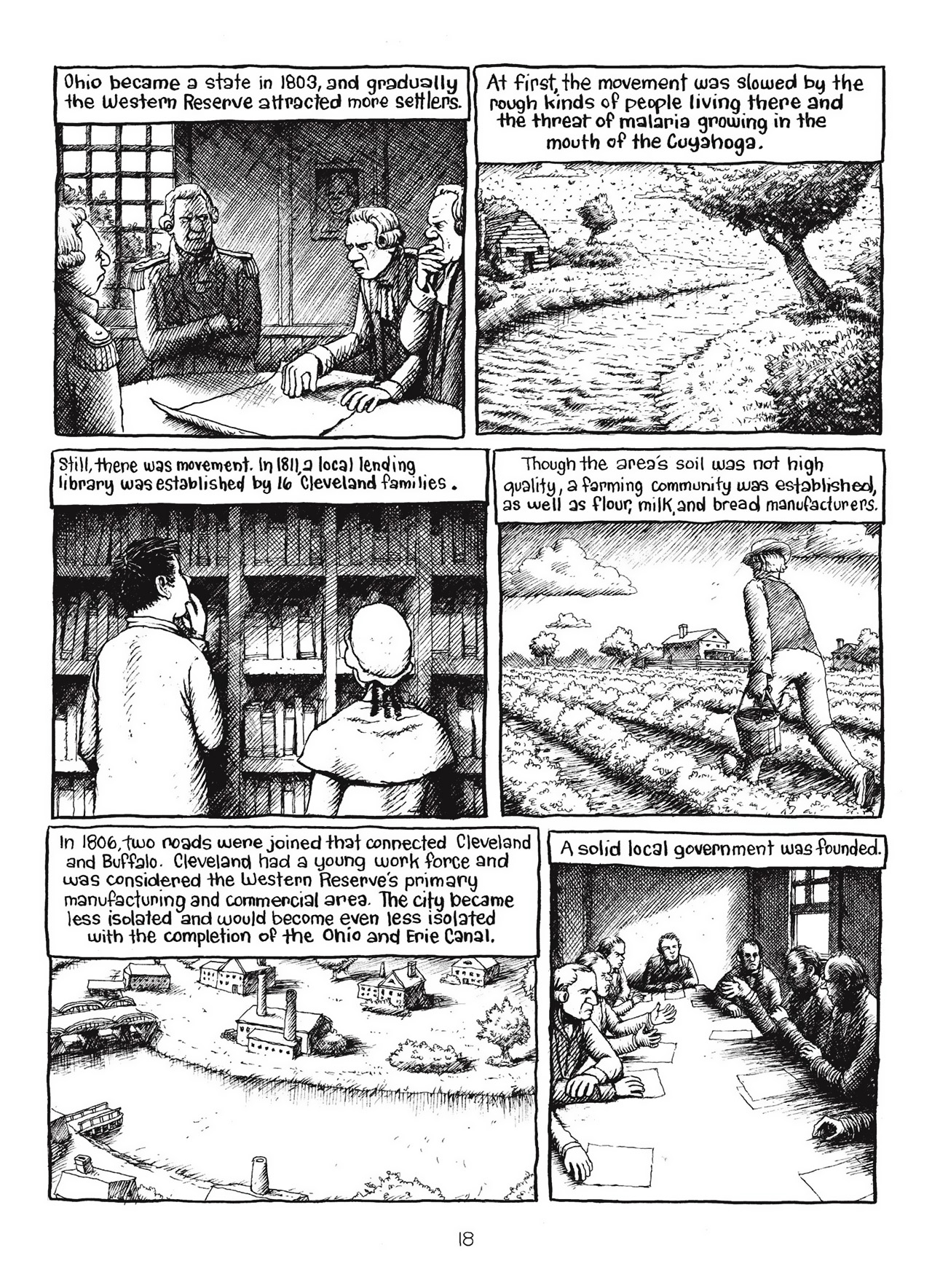 Read online Harvey Pekar's Cleveland comic -  Issue # TPB - 19