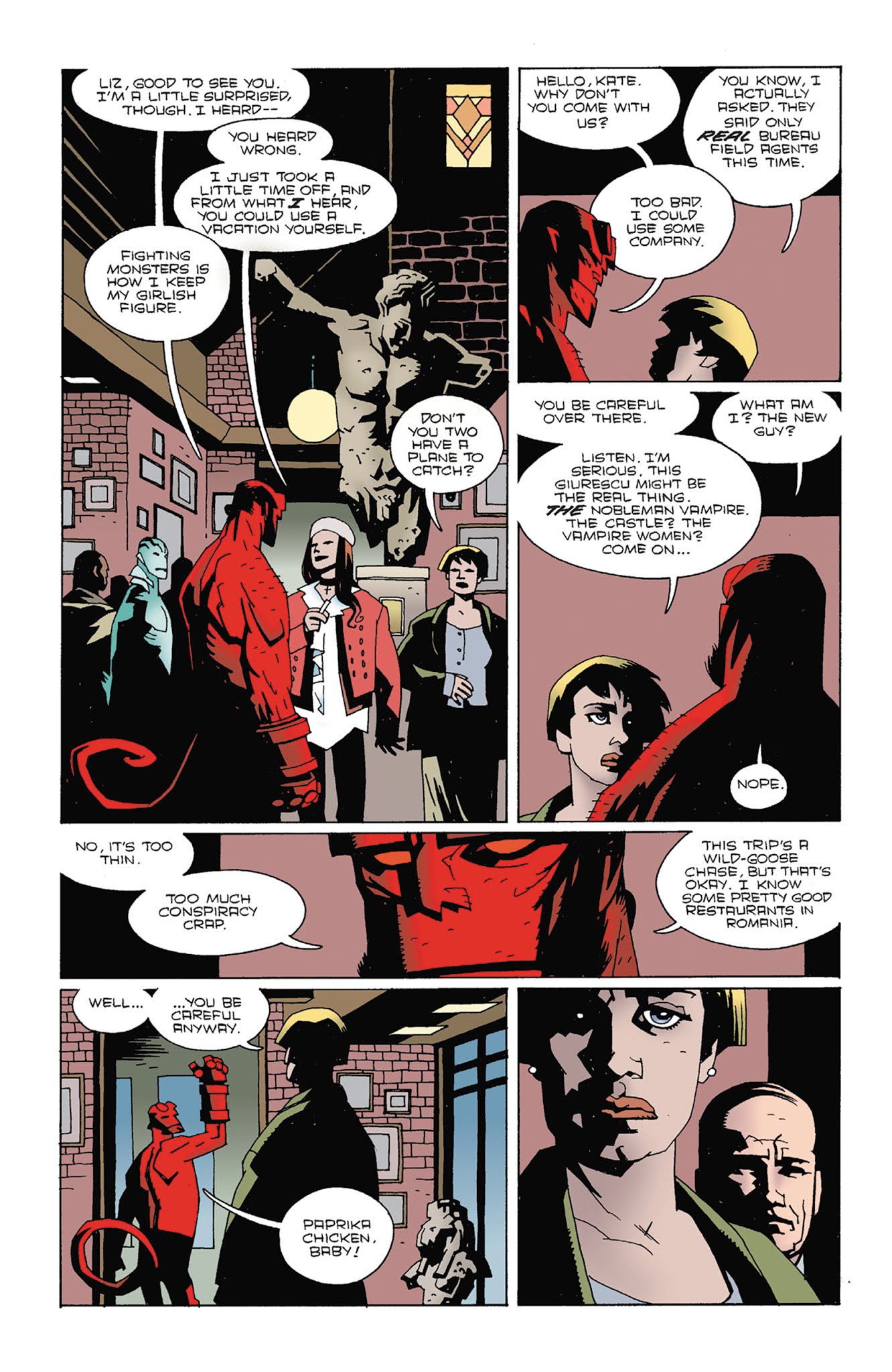 Read online Hellboy: Wake the Devil comic -  Issue # _TPB - 22