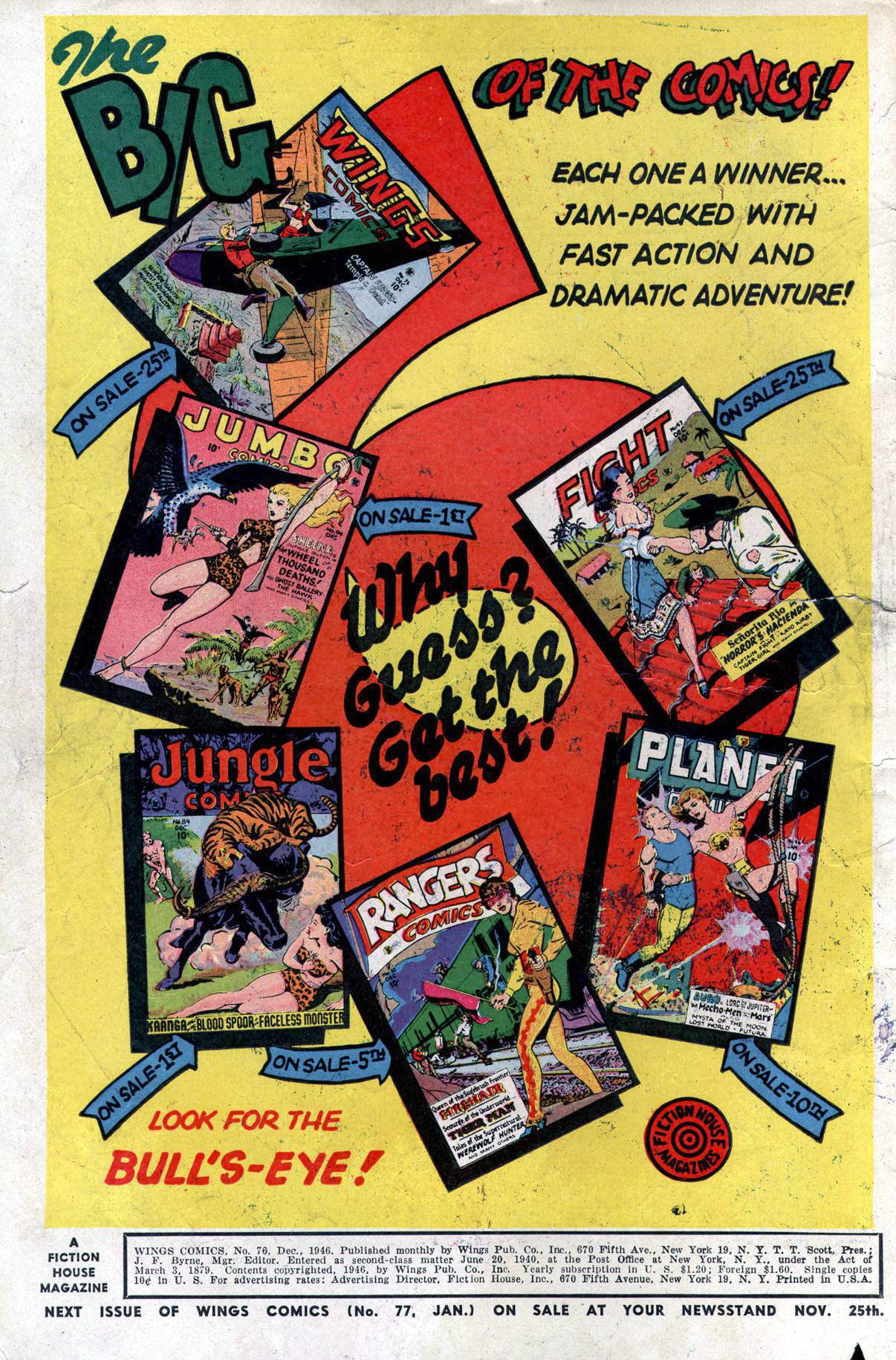 Read online Wings Comics comic -  Issue #76 - 2