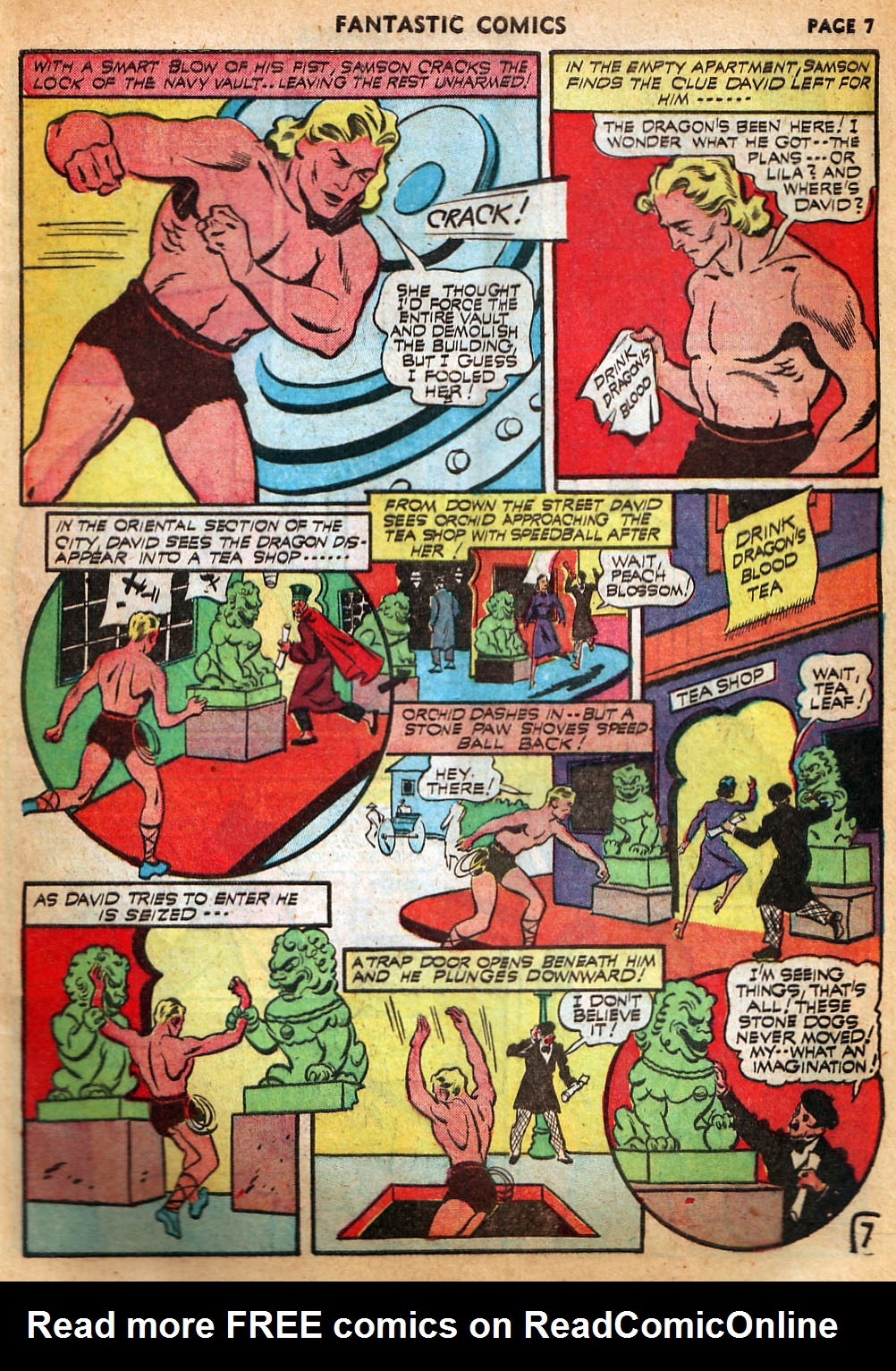 Read online Fantastic Comics comic -  Issue #22 - 9