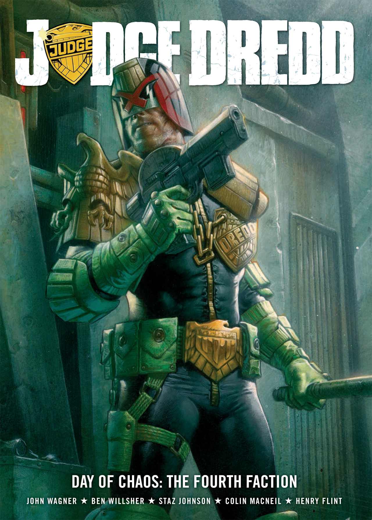 Read online Judge Dredd: Day of Chaos - The Fourth Faction comic -  Issue # TPB (Part 1) - 1