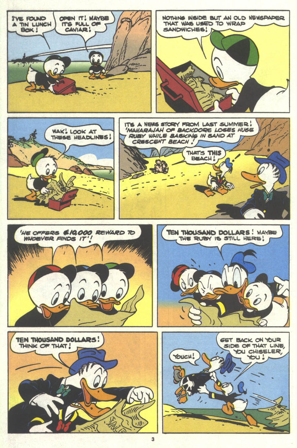 Read online Walt Disney's Comics and Stories comic -  Issue #576 - 4