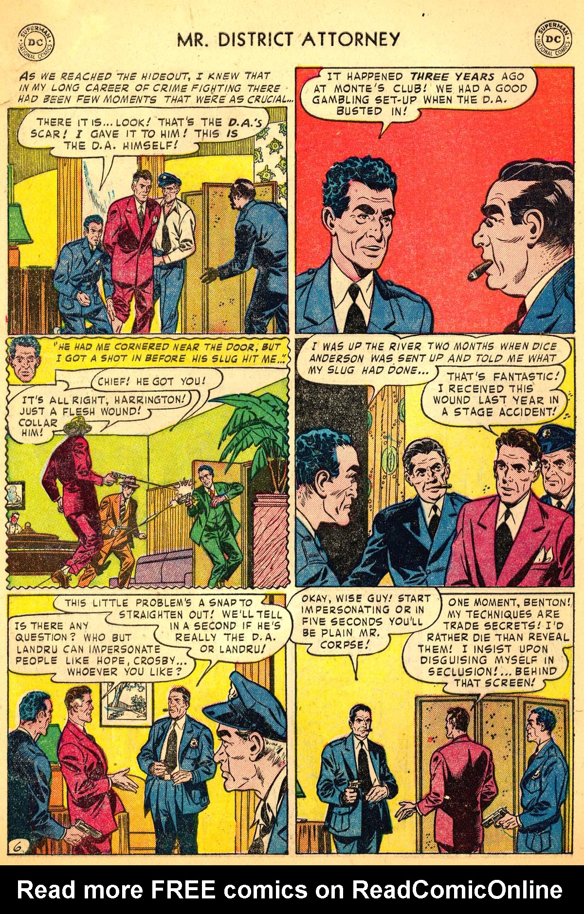 Read online Mr. District Attorney comic -  Issue #30 - 8