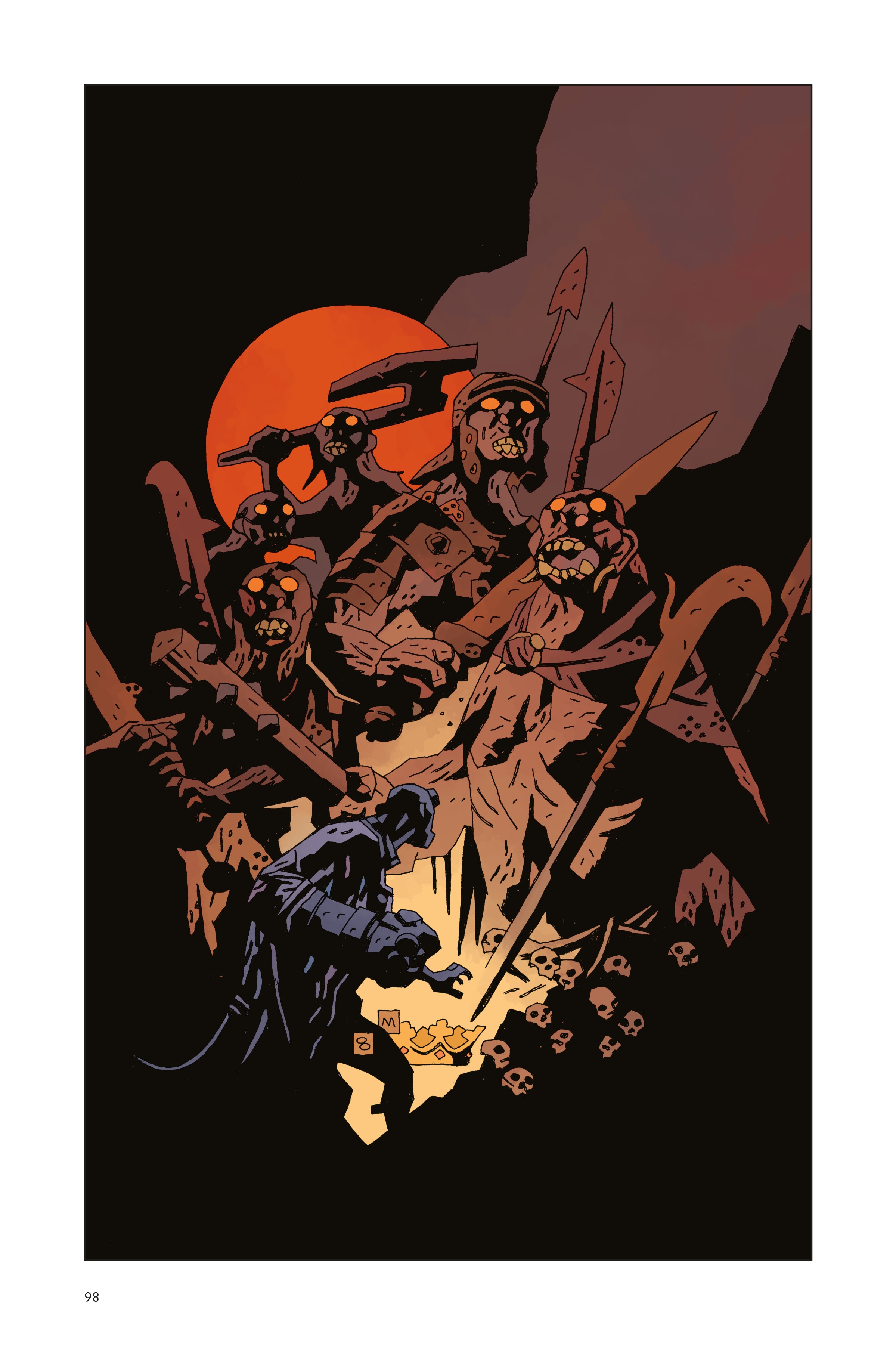 Read online Hellboy: 25 Years of Covers comic -  Issue # TPB (Part 1) - 100