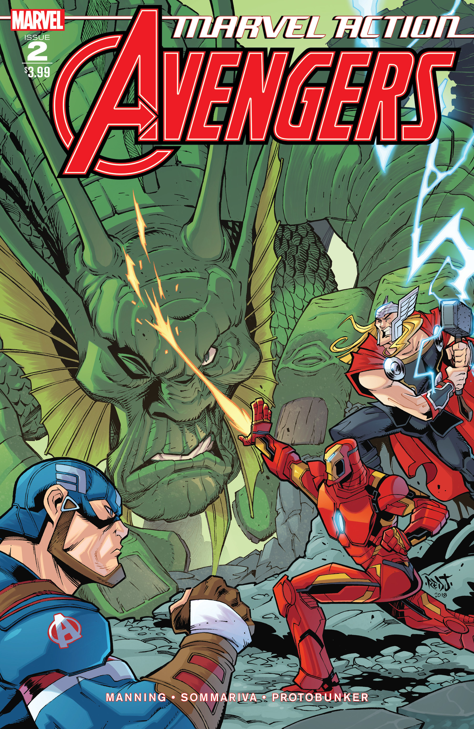 Read online Marvel Action: Avengers comic -  Issue #2 - 1