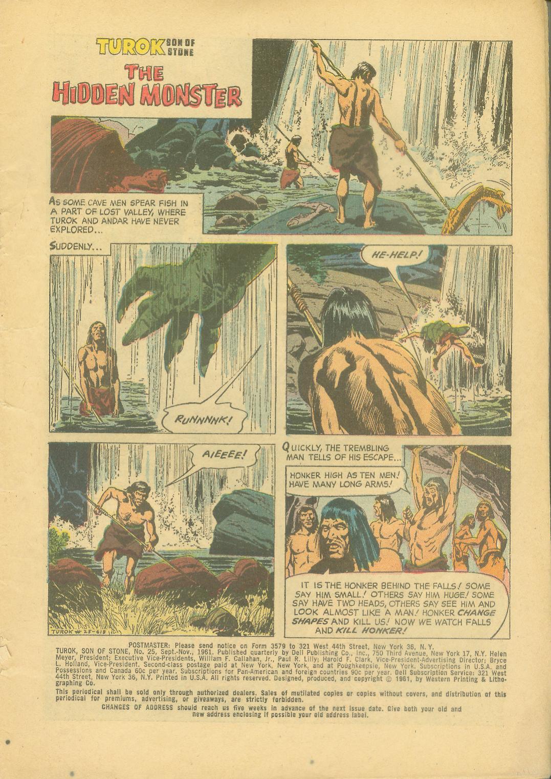 Read online Turok, Son of Stone comic -  Issue #25 - 3
