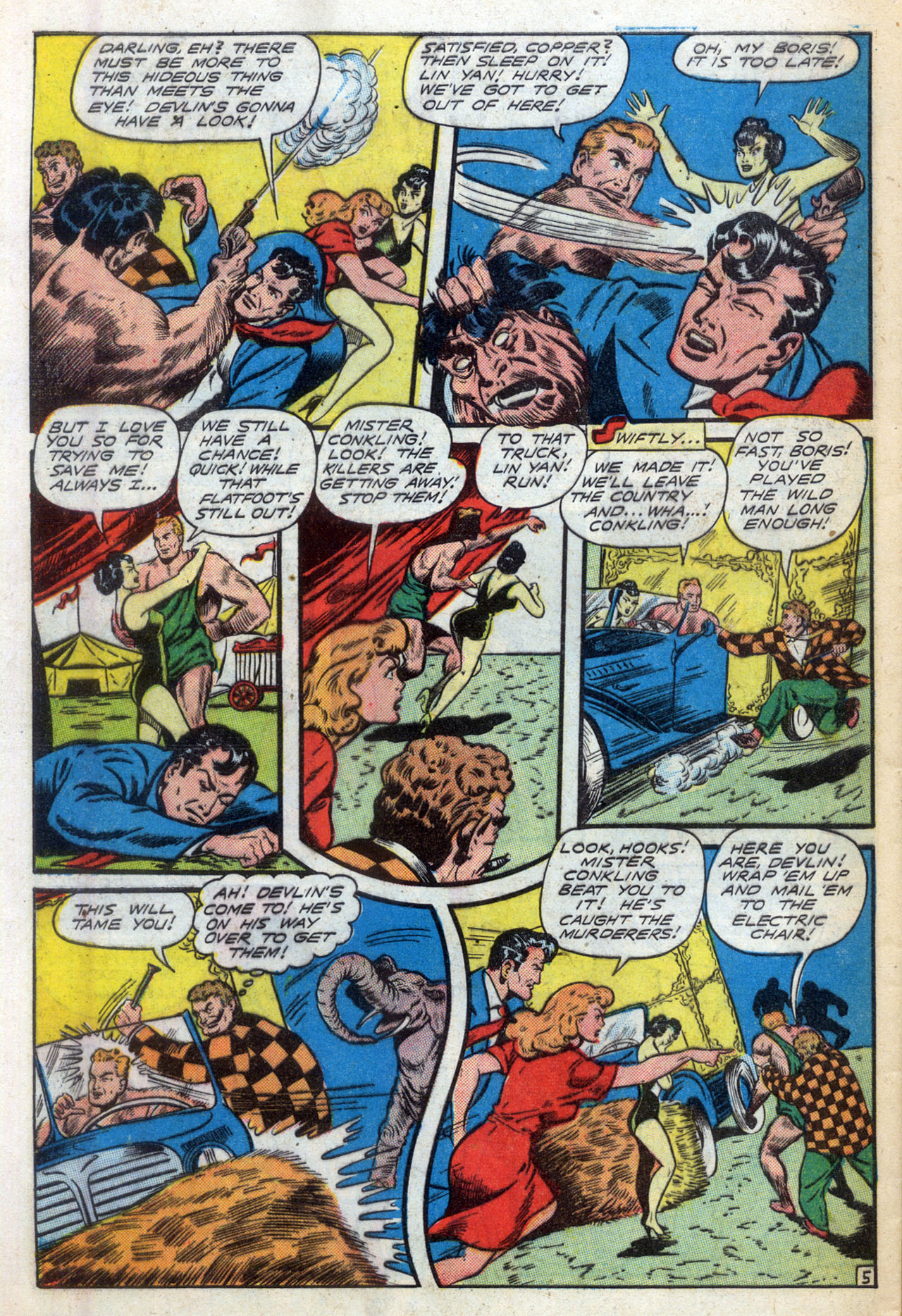 Read online Fight Comics comic -  Issue #58 - 40