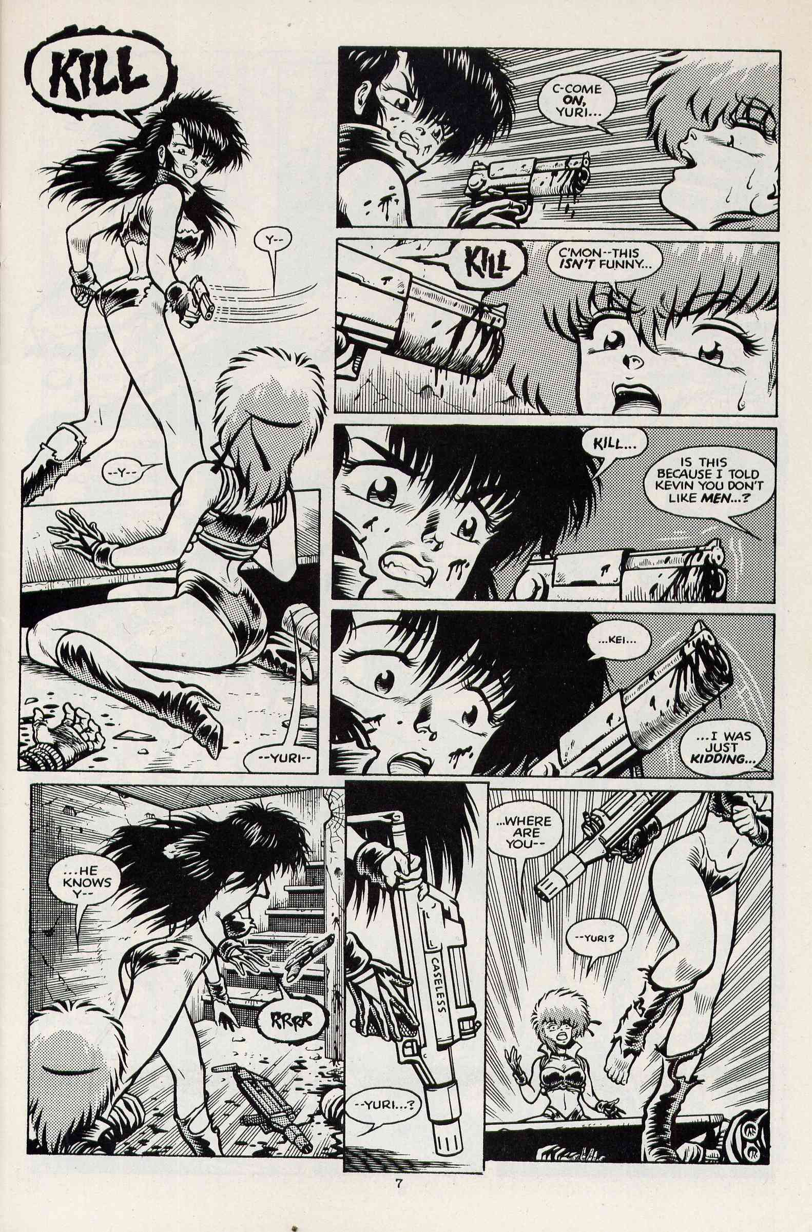 Read online Dirty Pair comic -  Issue #3 - 9