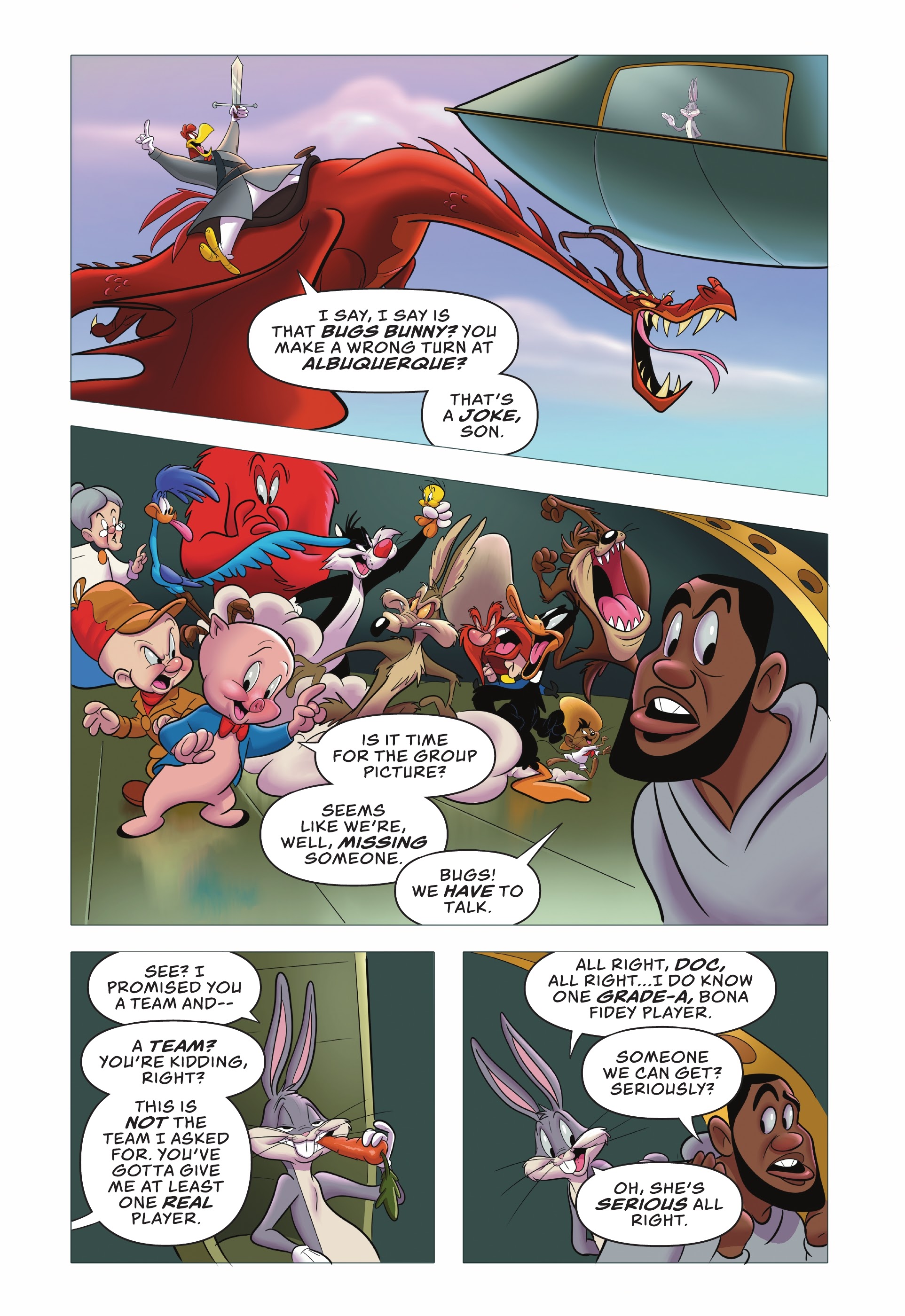 Read online Space Jam: A New Legacy comic -  Issue # TPB - 51
