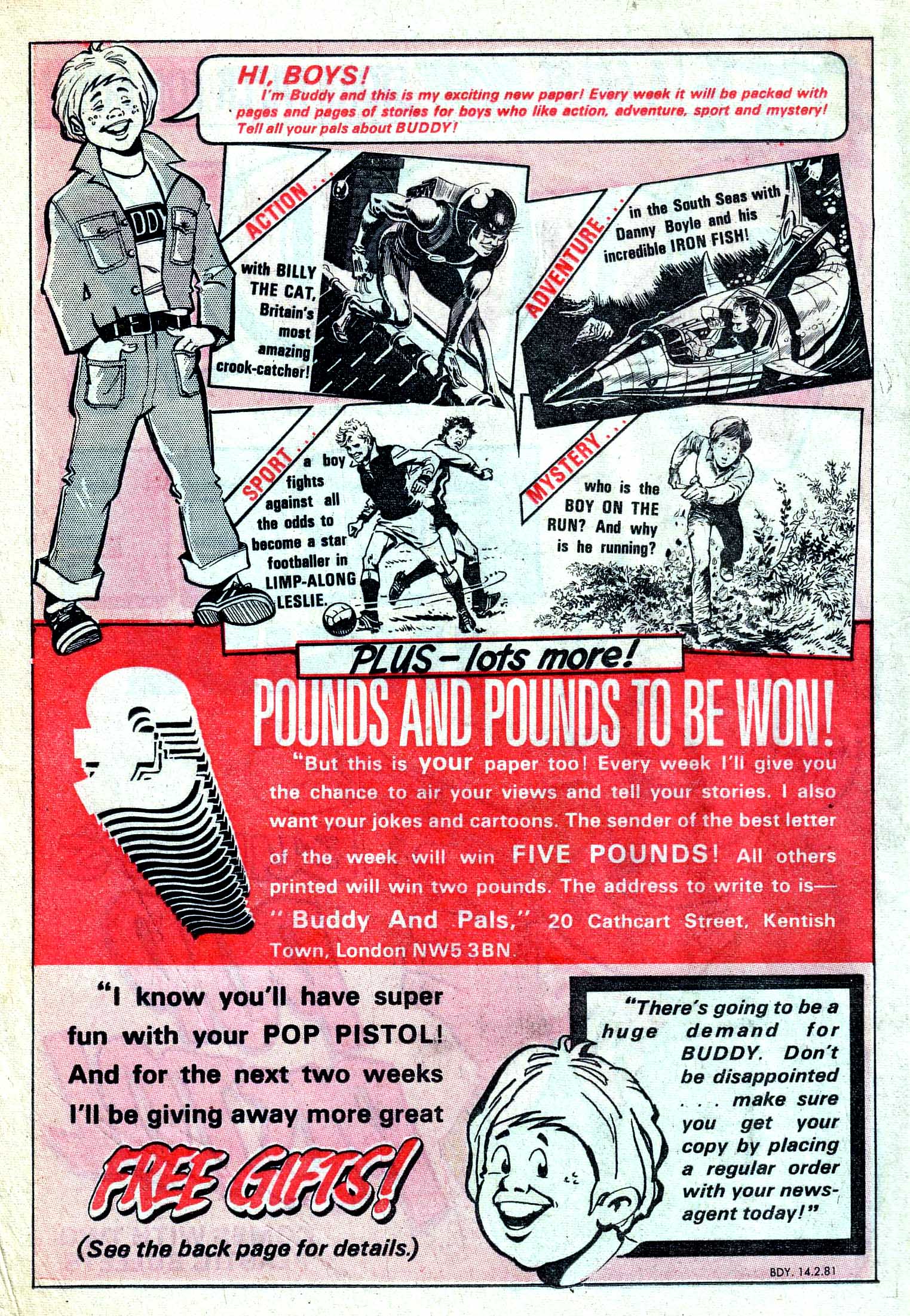 Read online Buddy comic -  Issue #1 - 2
