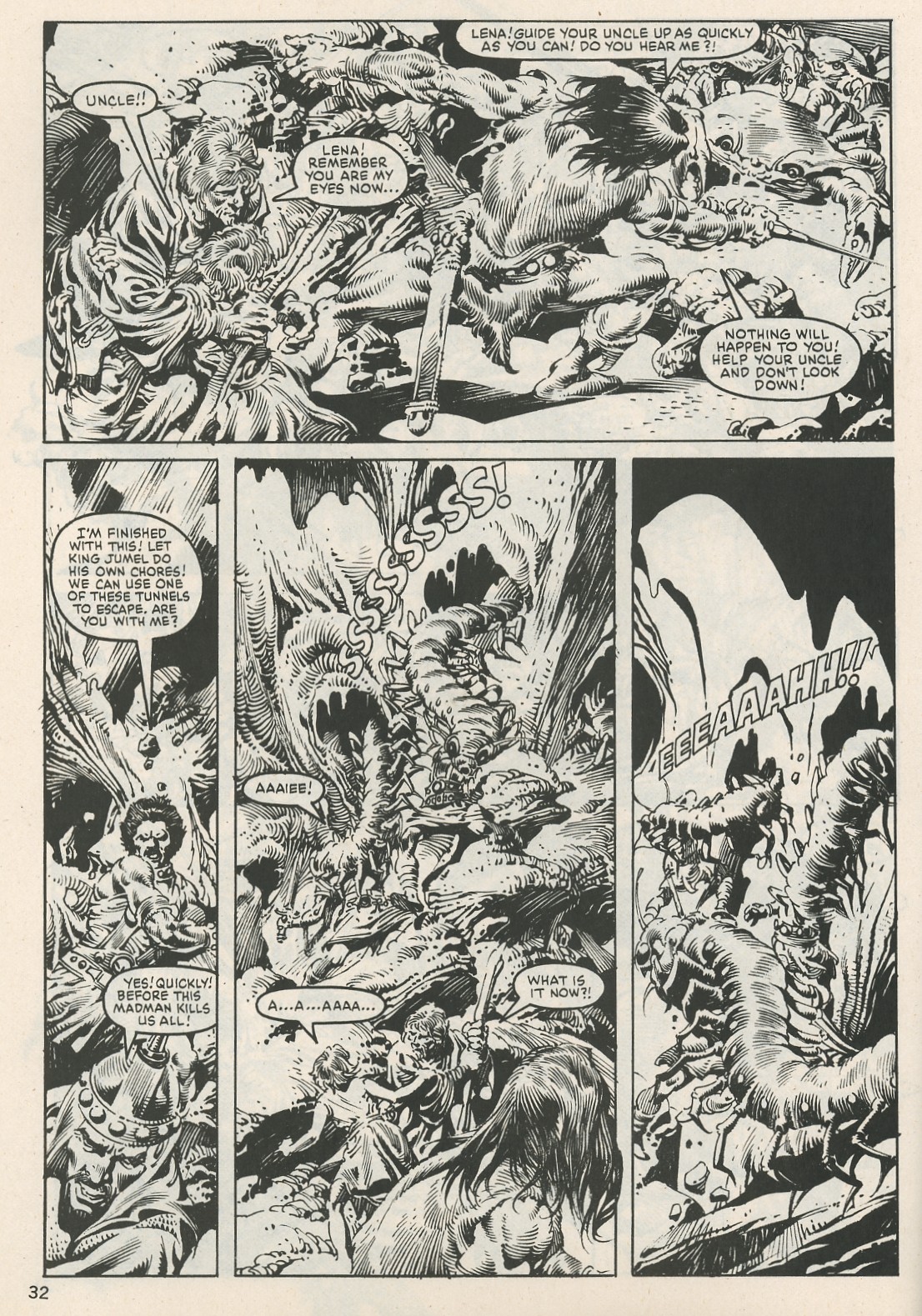 Read online The Savage Sword Of Conan comic -  Issue #114 - 32