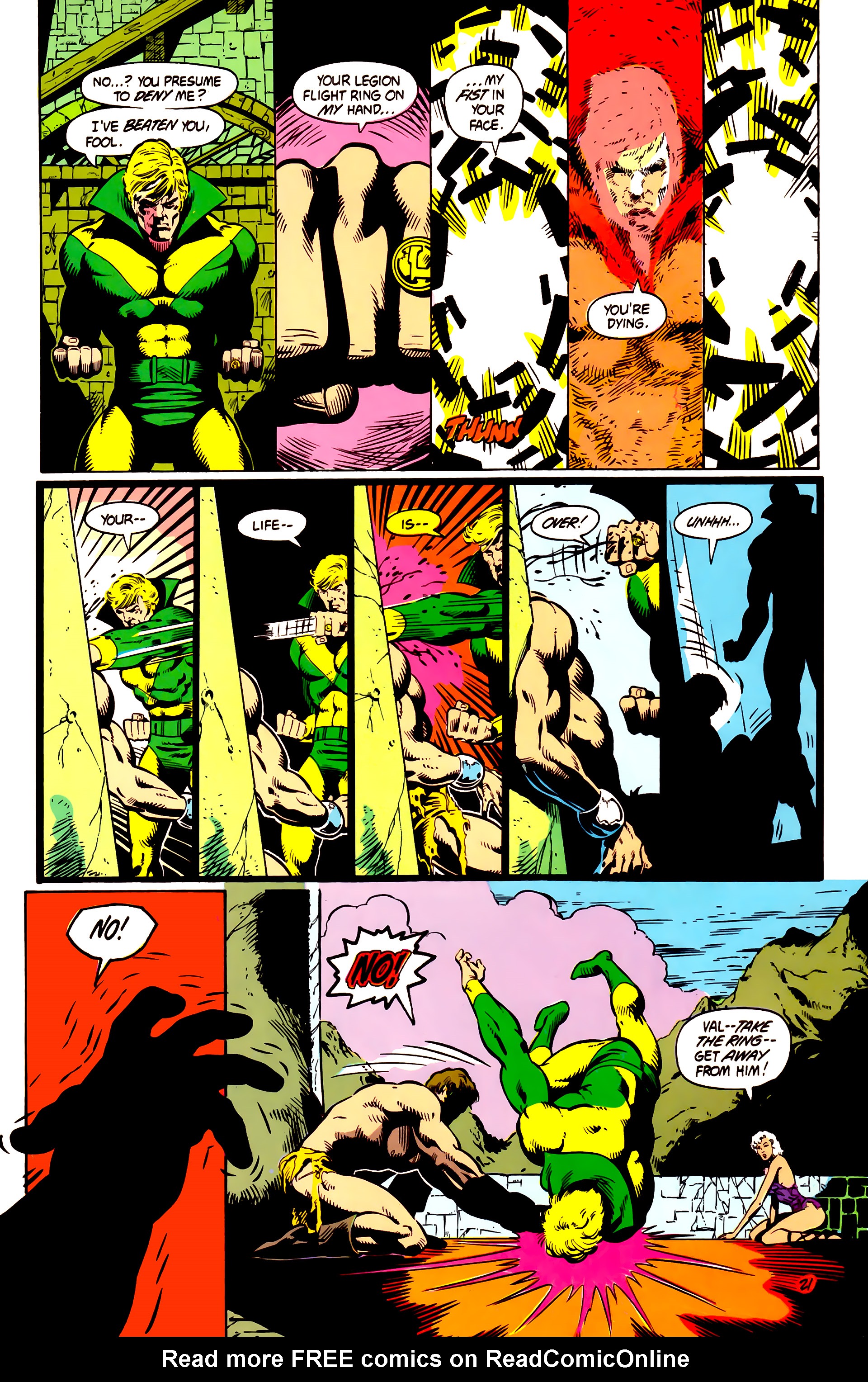 Read online Legion of Super-Heroes (1984) comic -  Issue #4 - 23