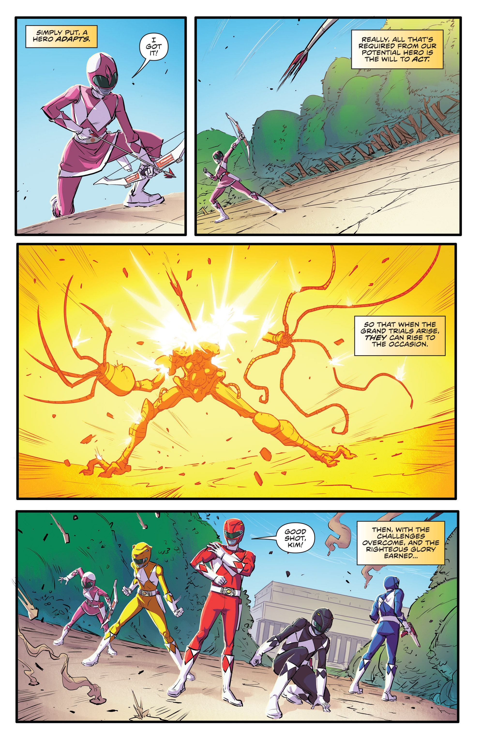 Read online Mighty Morphin Power Rangers comic -  Issue #10 - 6