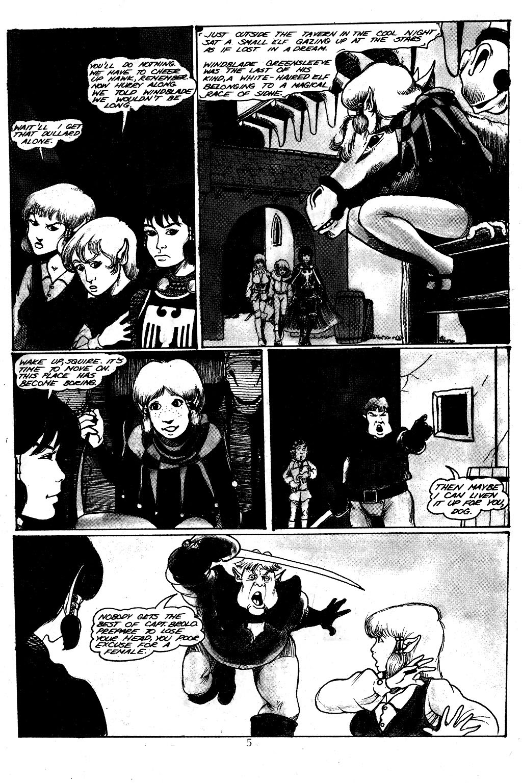 Read online Elflord (1986) comic -  Issue #1 - 9