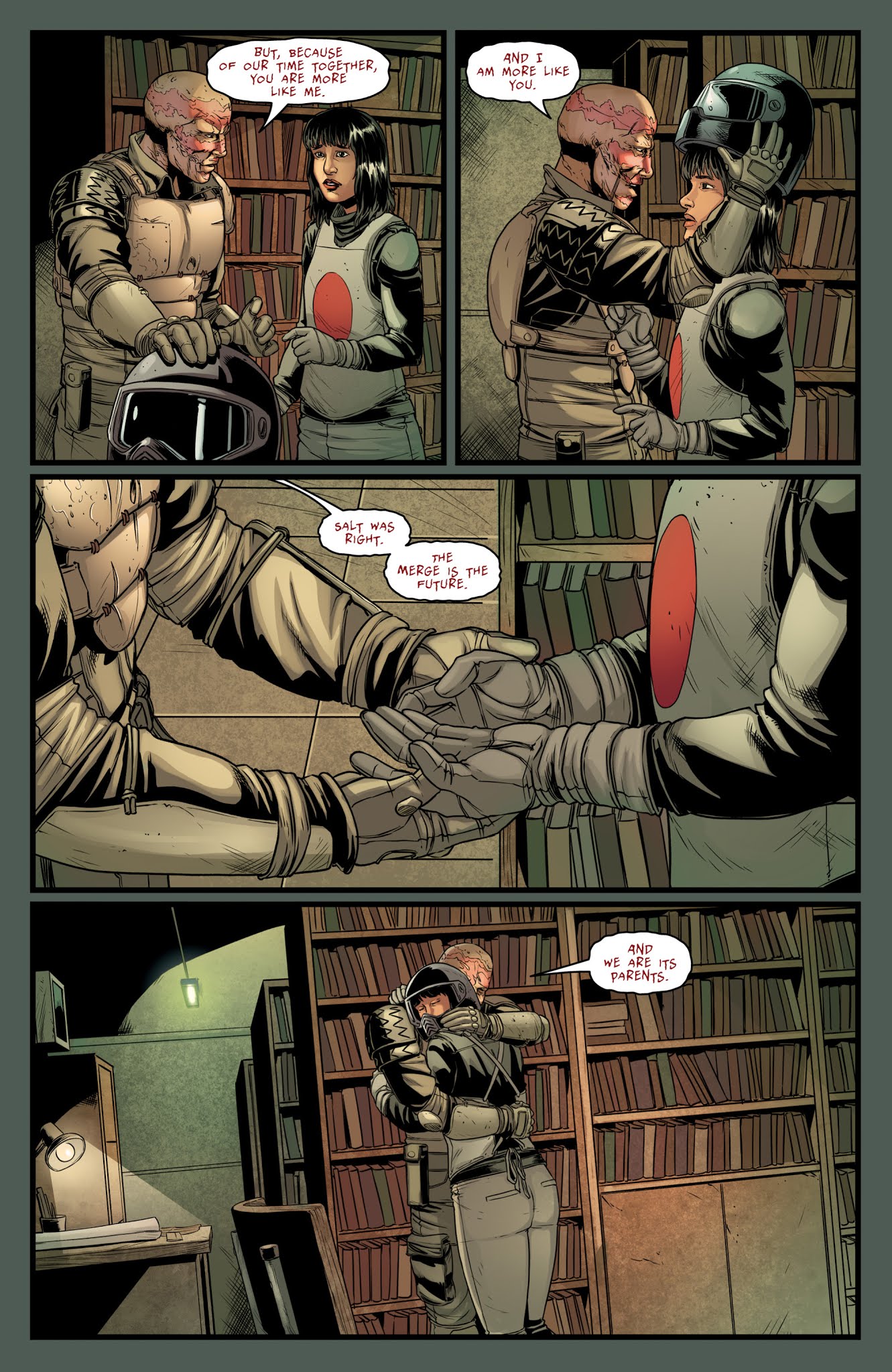 Read online Crossed Plus One Hundred: Mimic comic -  Issue #6 - 19