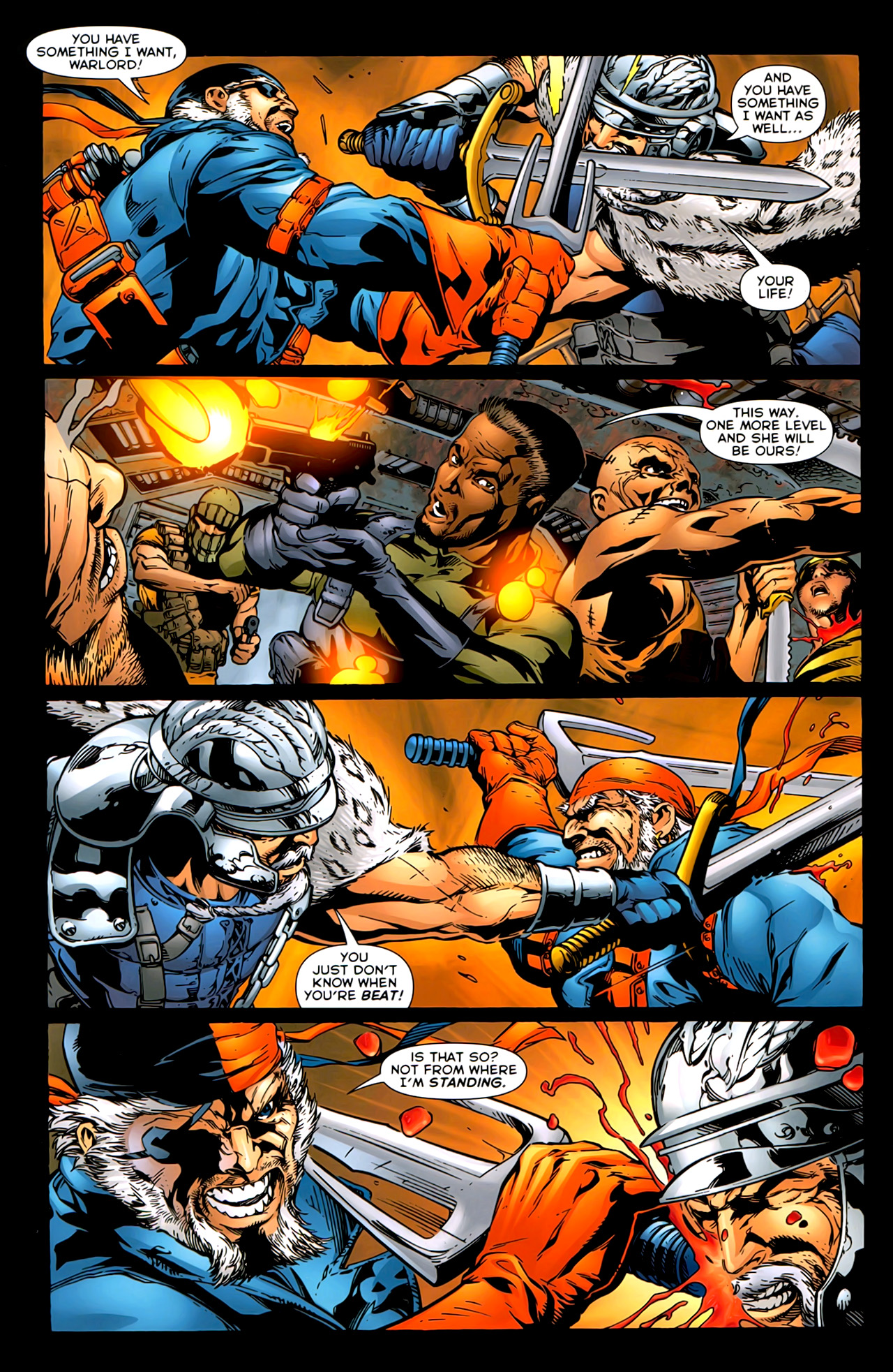 Read online Flashpoint: Deathstroke and the Curse of the Ravager comic -  Issue #1 - 8