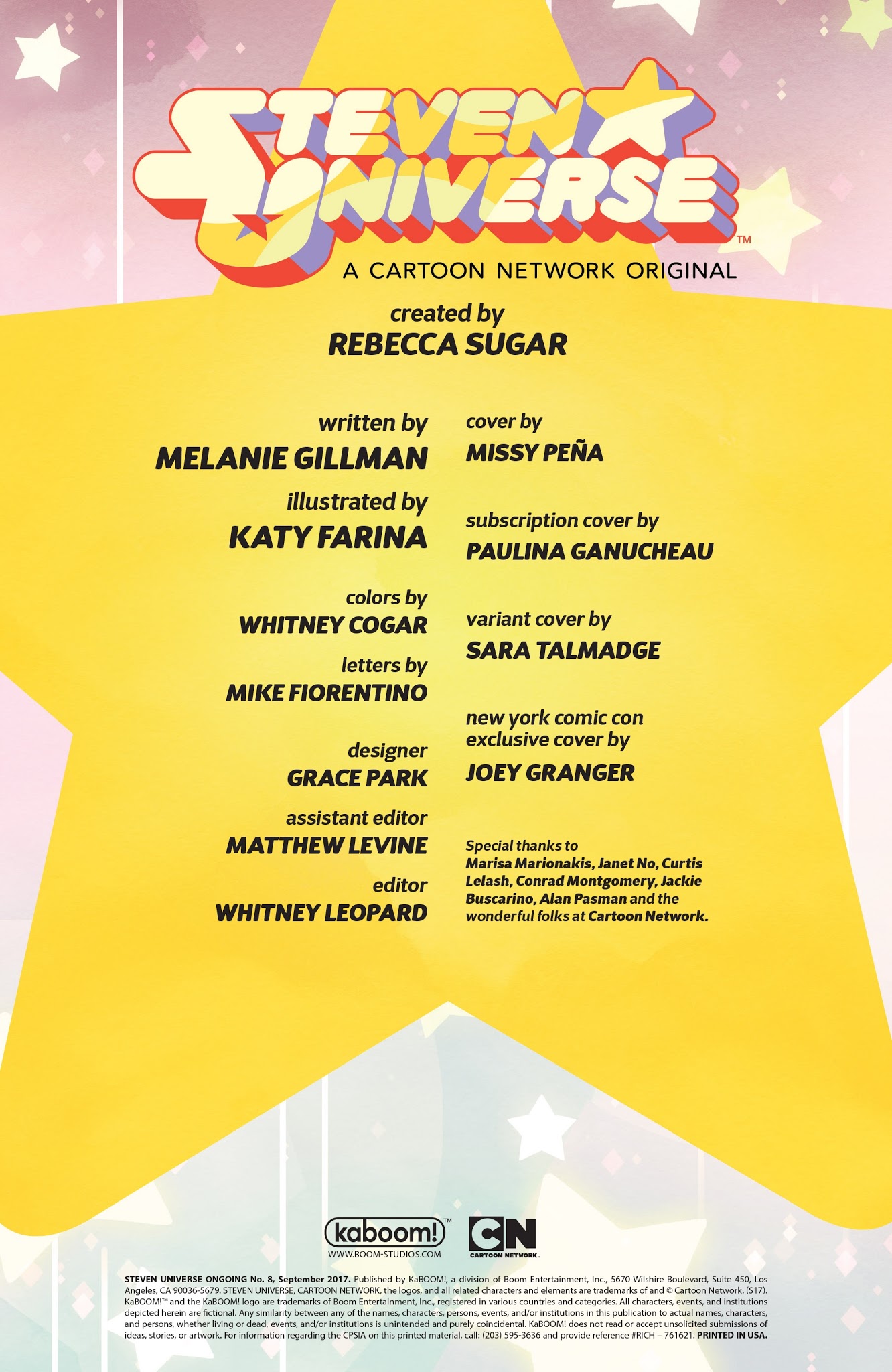 Read online Steven Universe Ongoing comic -  Issue #8 - 2