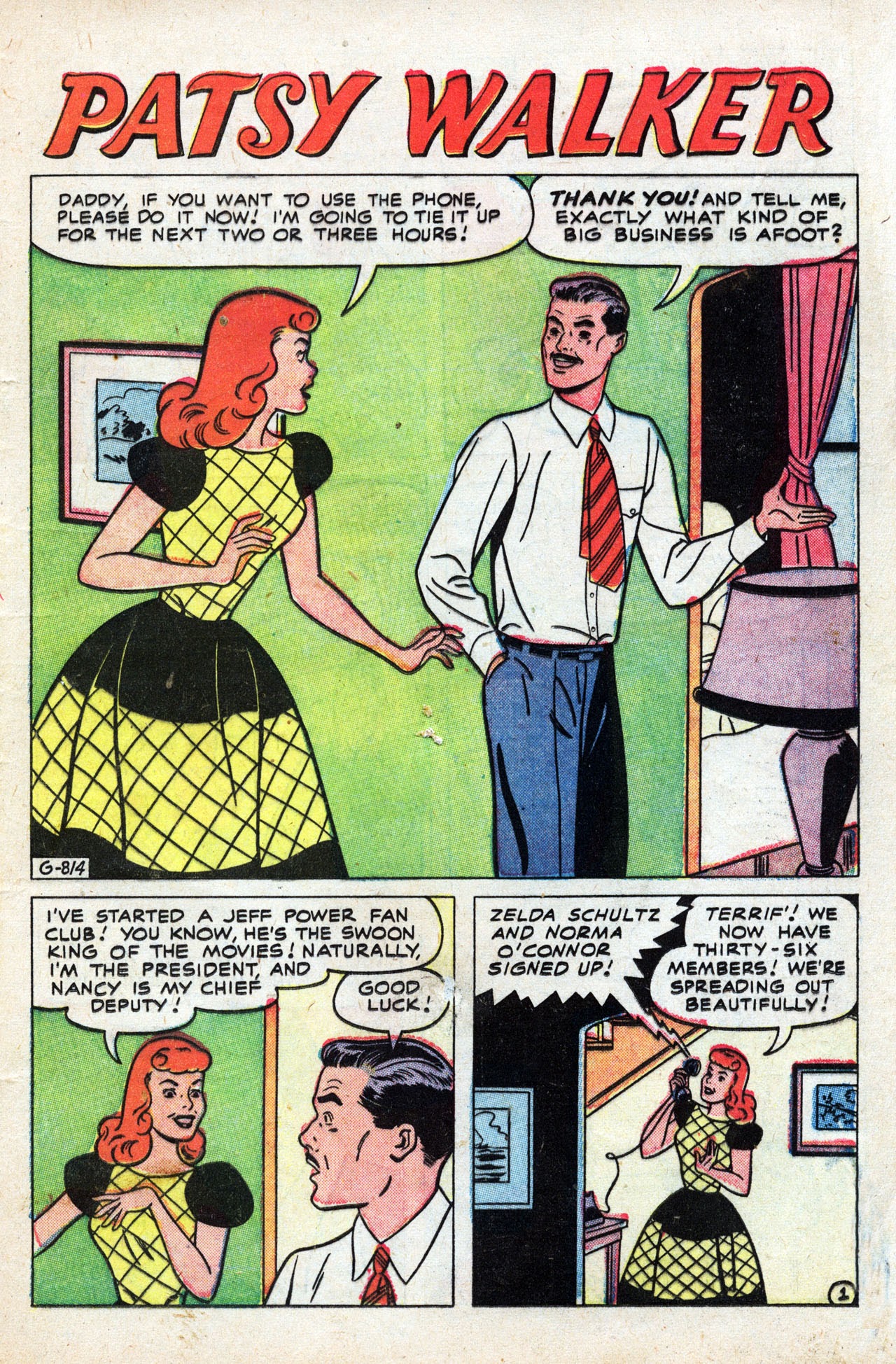 Read online Patsy and her Pals comic -  Issue #16 - 25