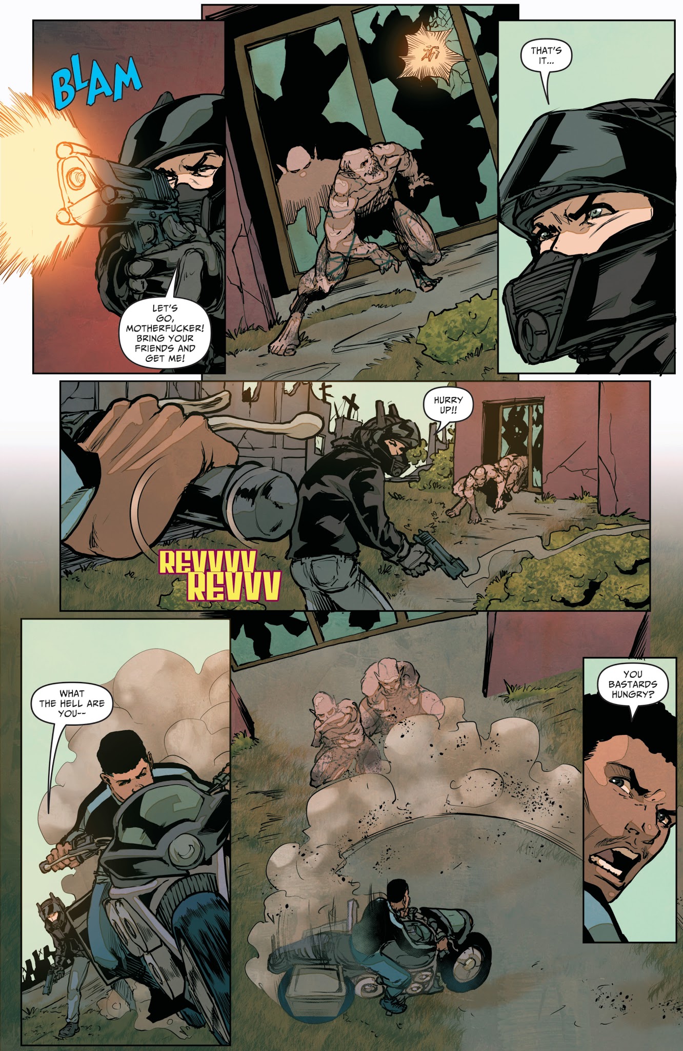 Read online The Courier: From the Ashes comic -  Issue #4 - 11