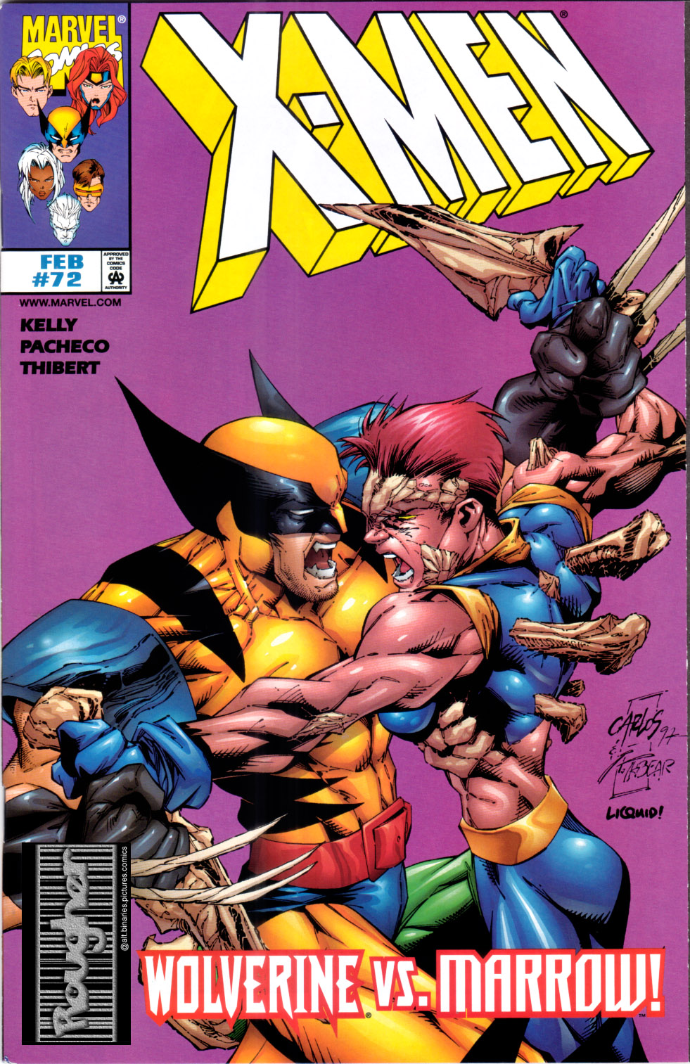 Read online X-Men (1991) comic -  Issue #72 - 1
