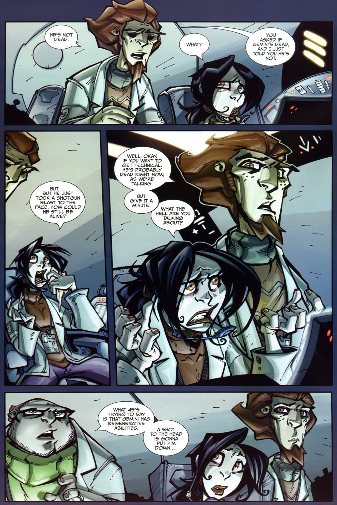 Read online Gemini comic -  Issue #2 - 4