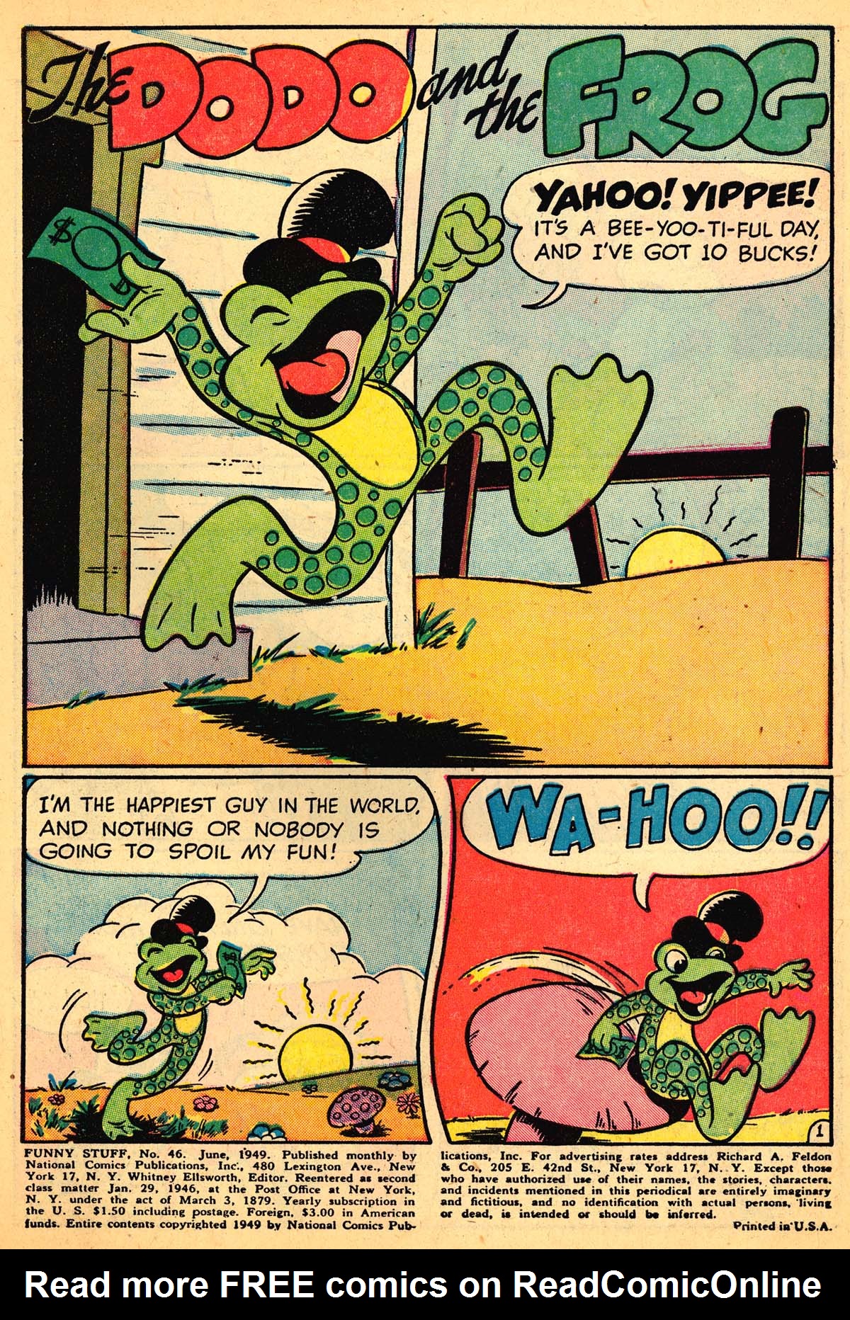 Read online Funny Stuff comic -  Issue #46 - 3