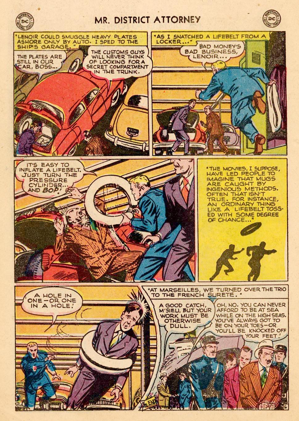 Read online Mr. District Attorney comic -  Issue #45 - 22