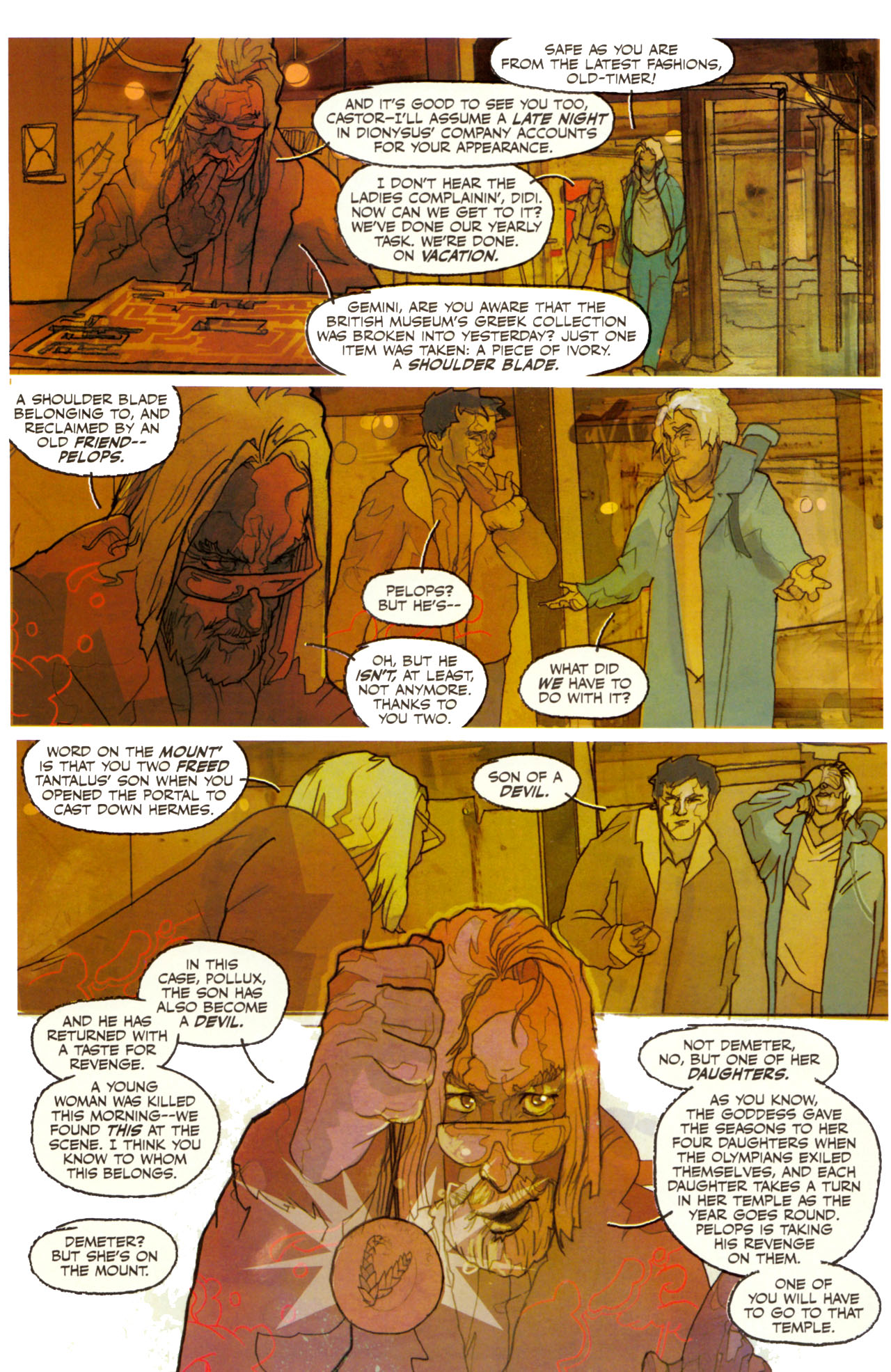 Read online Olympus (2009) comic -  Issue #2 - 16