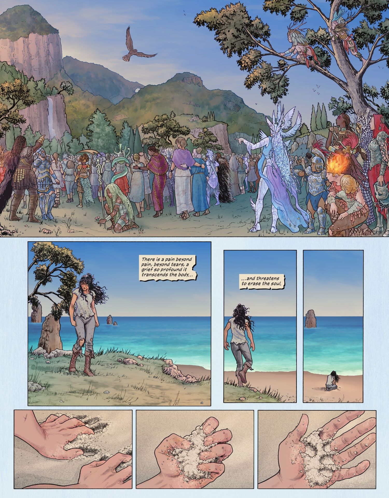 Read online Wonder Woman Historia: The Amazons comic -  Issue #3 - 52