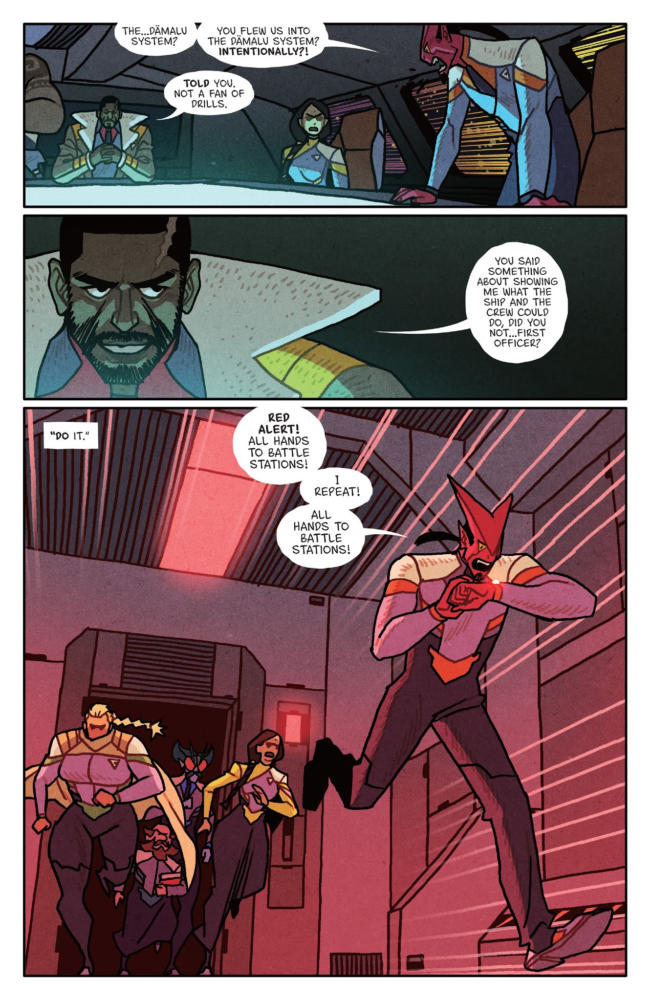Read online Outer Darkness comic -  Issue #2 - 9