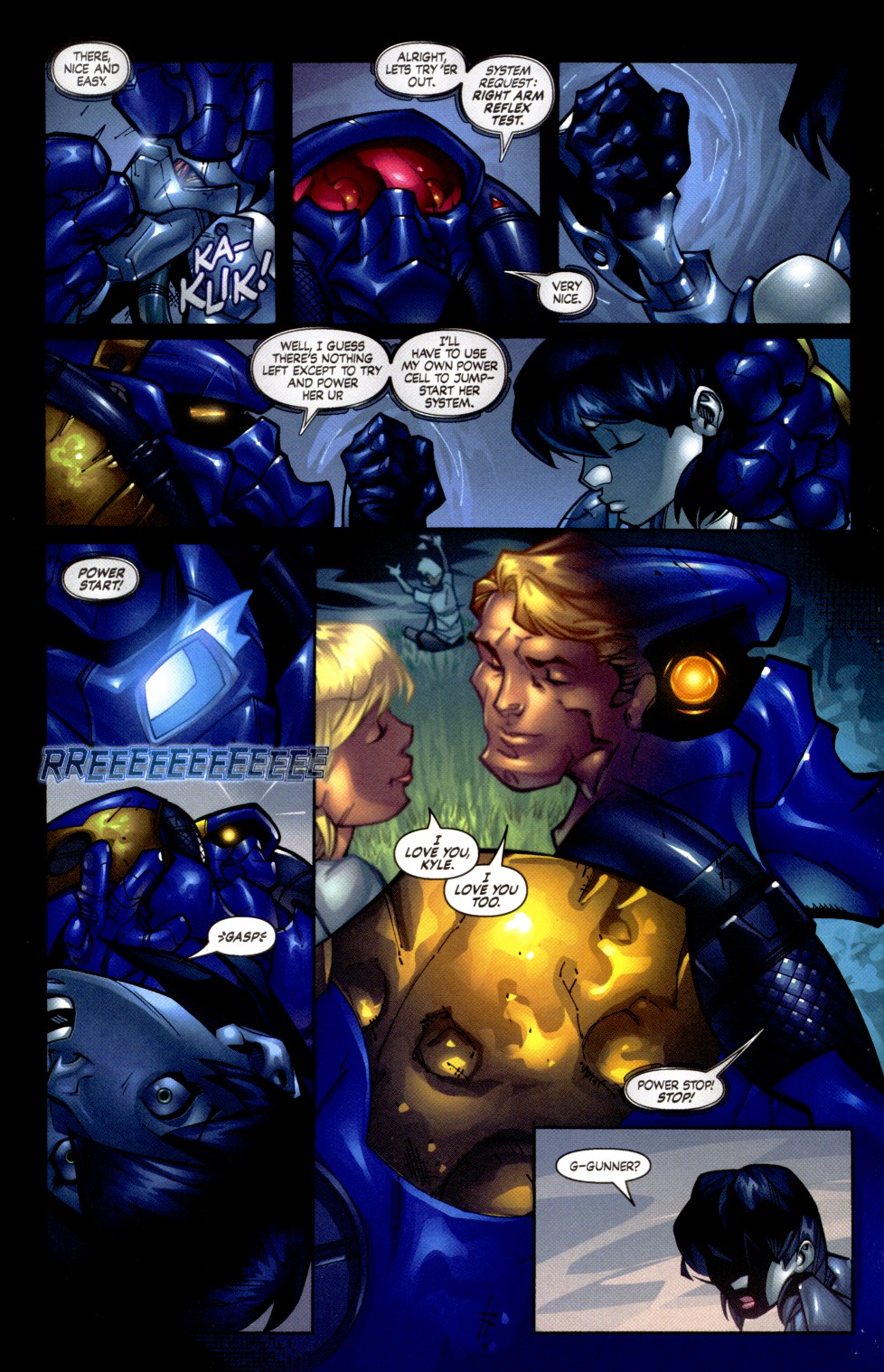 Read online E.V.E. ProtoMecha comic -  Issue #4 - 6