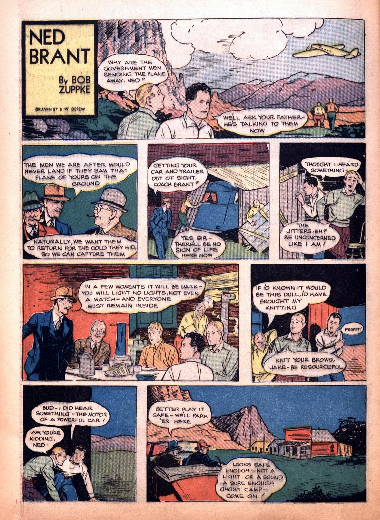 Read online Feature Comics comic -  Issue #24 - 54