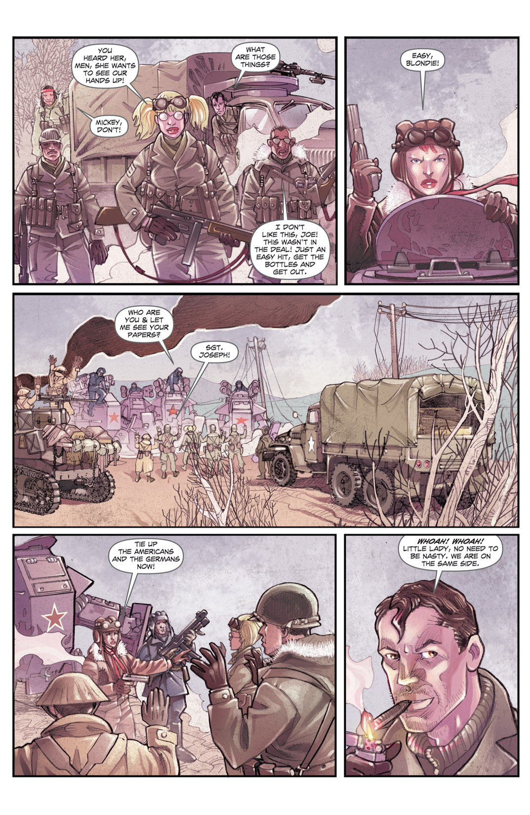 Read online Dust Wars comic -  Issue #3 - 8