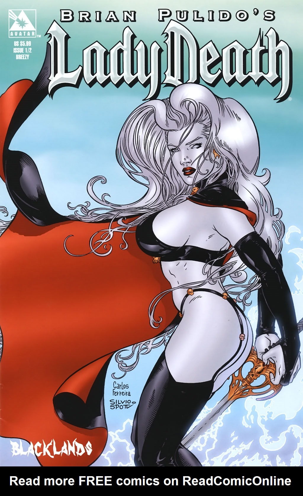 Read online Brian Pulido's Lady Death: Blacklands comic -  Issue #0.5 - 21