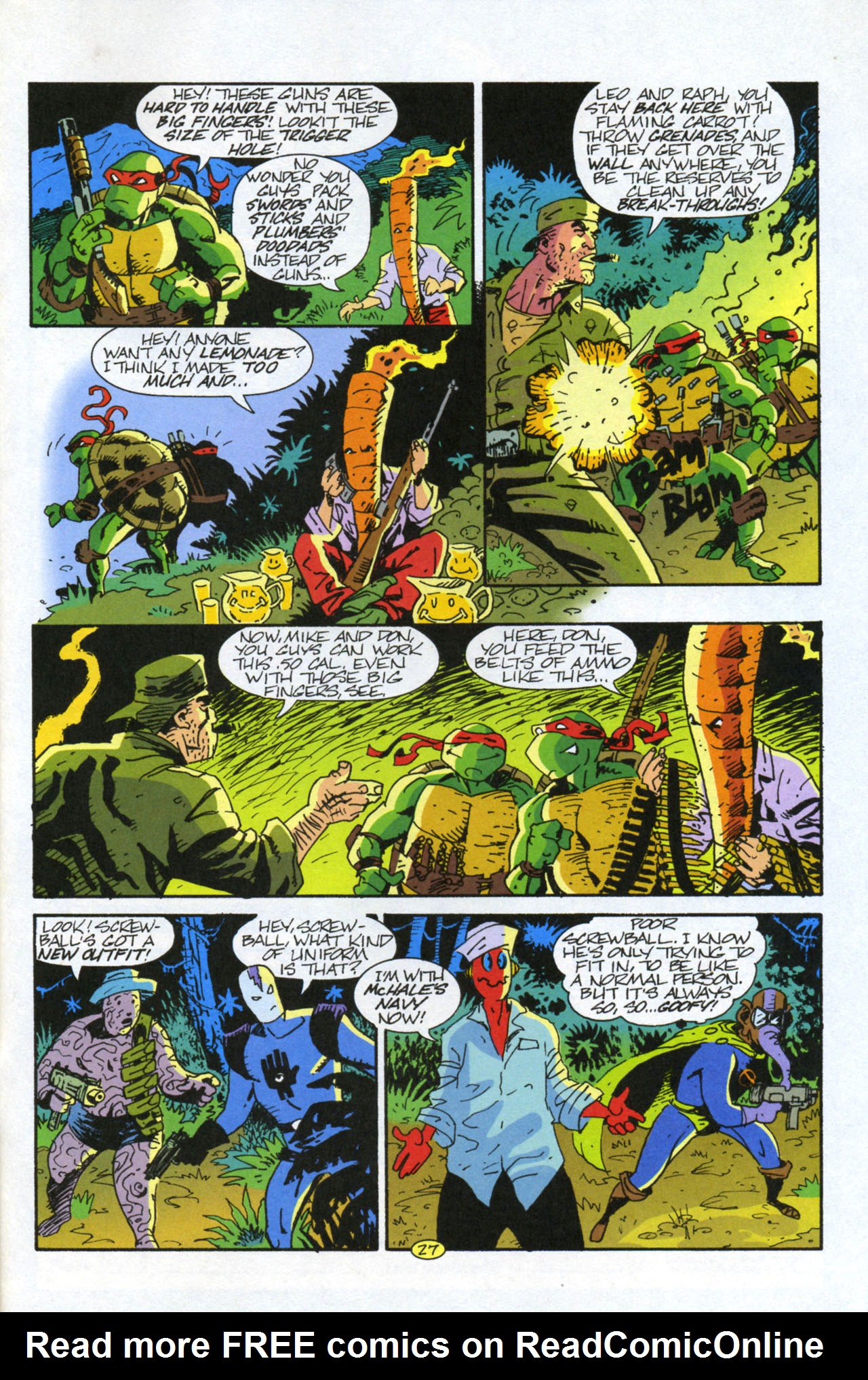 Teenage Mutant Ninja Turtles/Flaming Carrot Crossover Issue #2 #2 - English 29