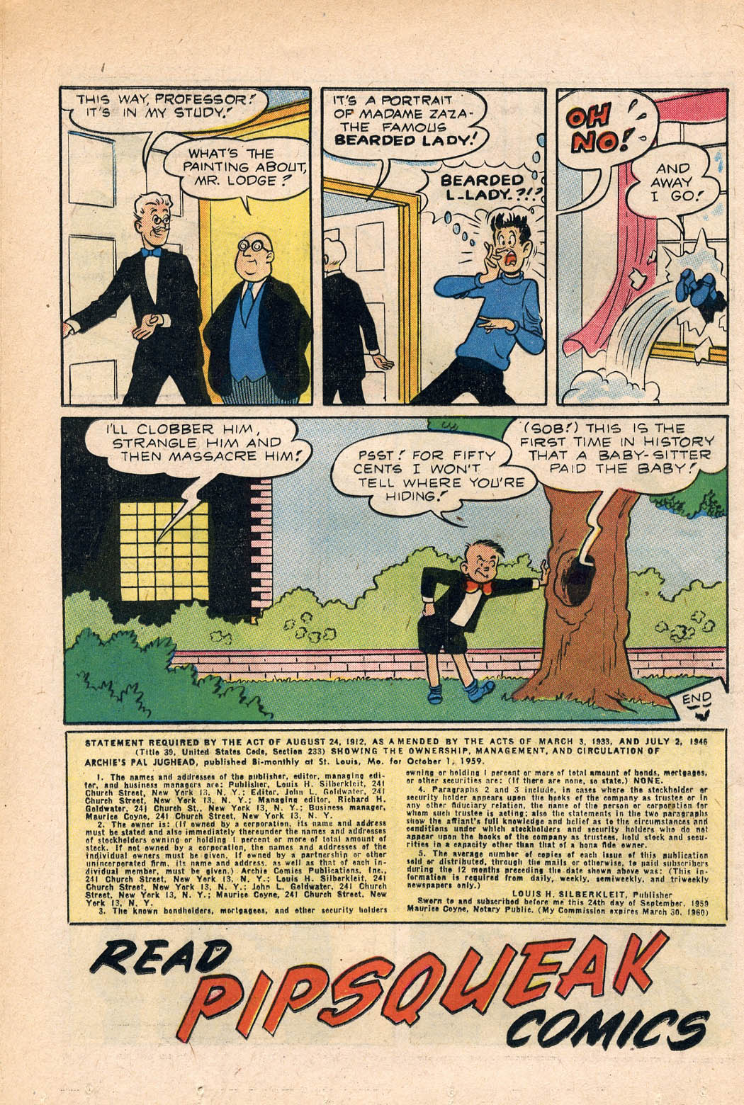 Read online Archie's Pal Jughead comic -  Issue #59 - 24