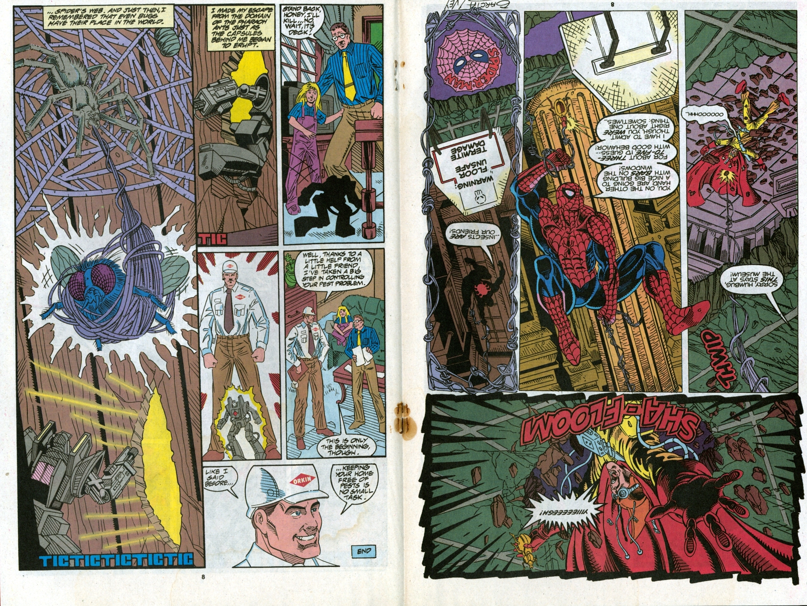 Read online Spider-Man: Bug Stops Here / The Exterminator: No Job Too Big comic -  Issue # Full - 11