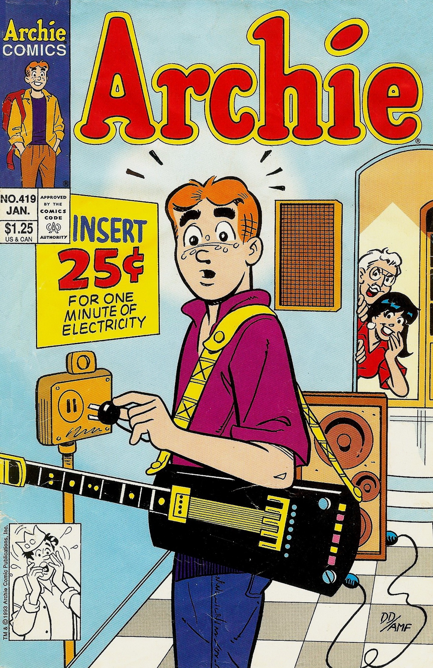 Read online Archie (1960) comic -  Issue #419 - 1