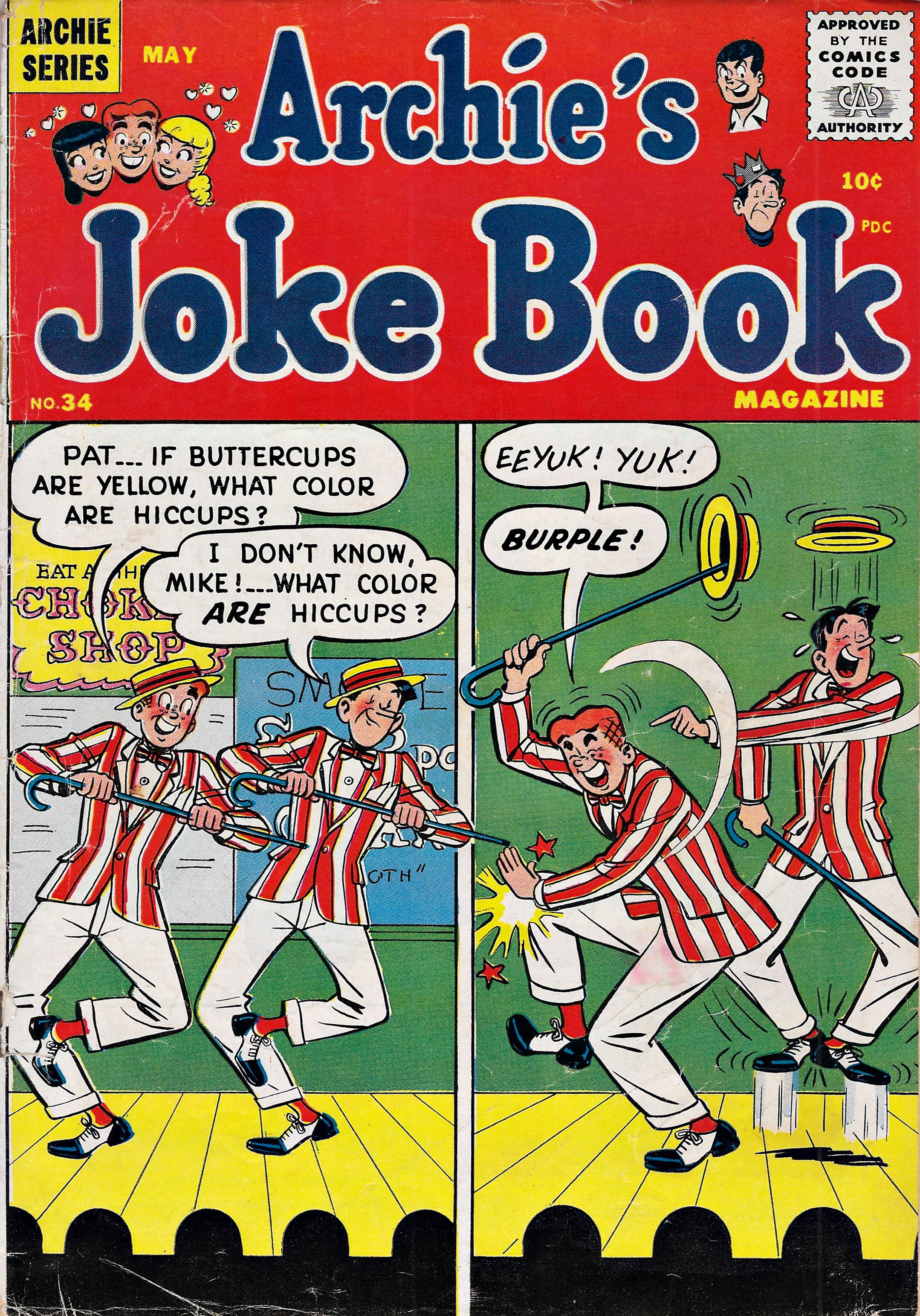 Read online Archie's Joke Book Magazine comic -  Issue #34 - 1