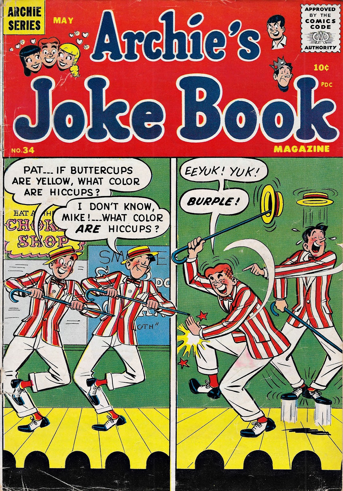 Archie's Joke Book Magazine issue 34 - Page 1