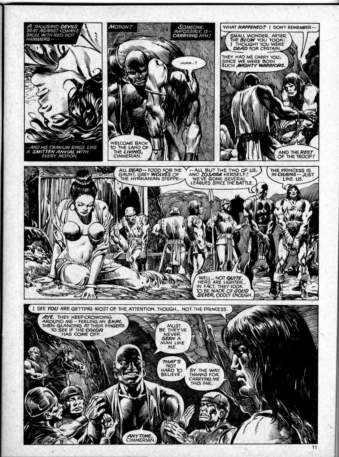 Read online The Savage Sword Of Conan comic -  Issue #59 - 11