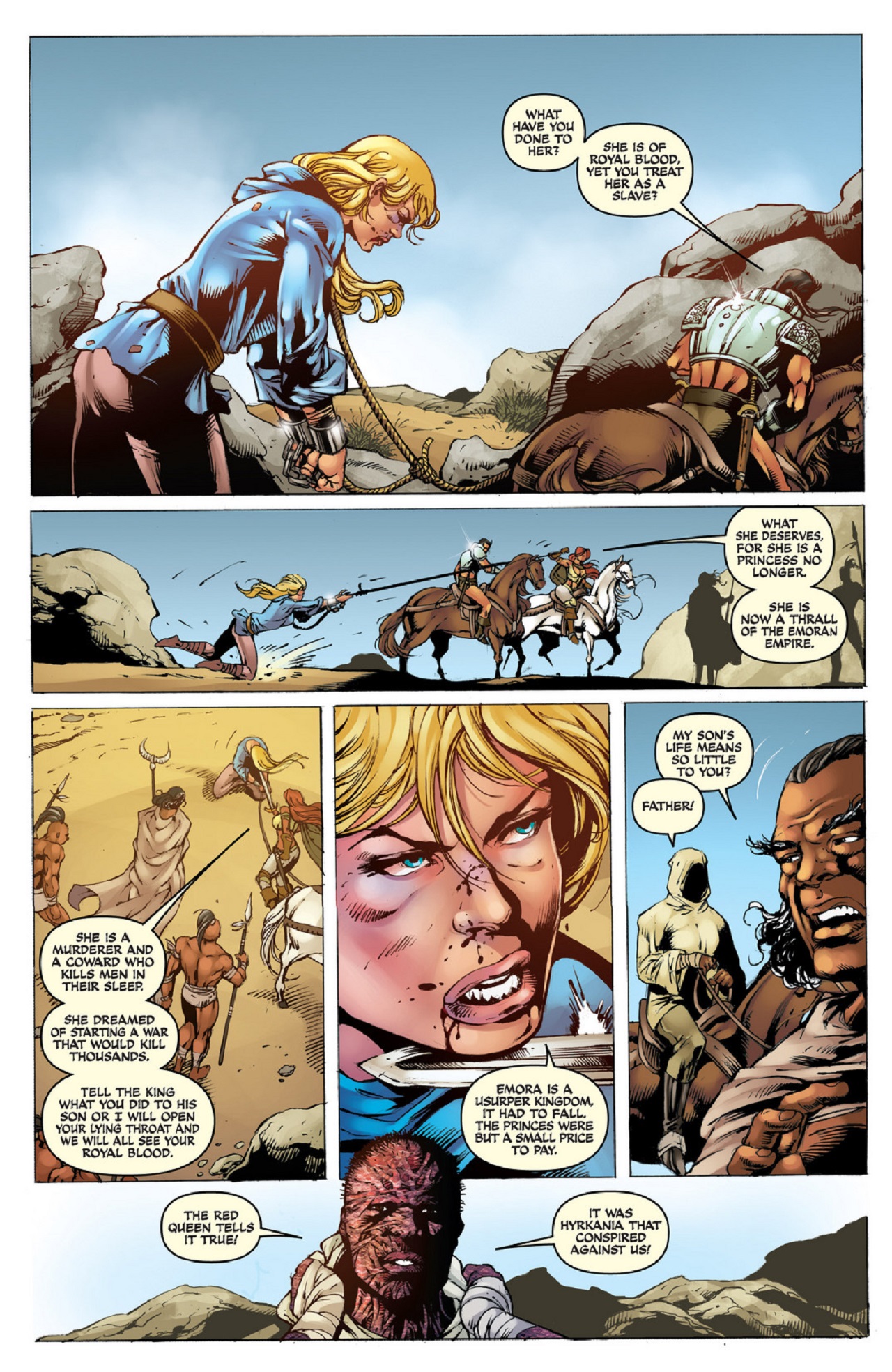 Read online Queen Sonja comic -  Issue #33 - 5