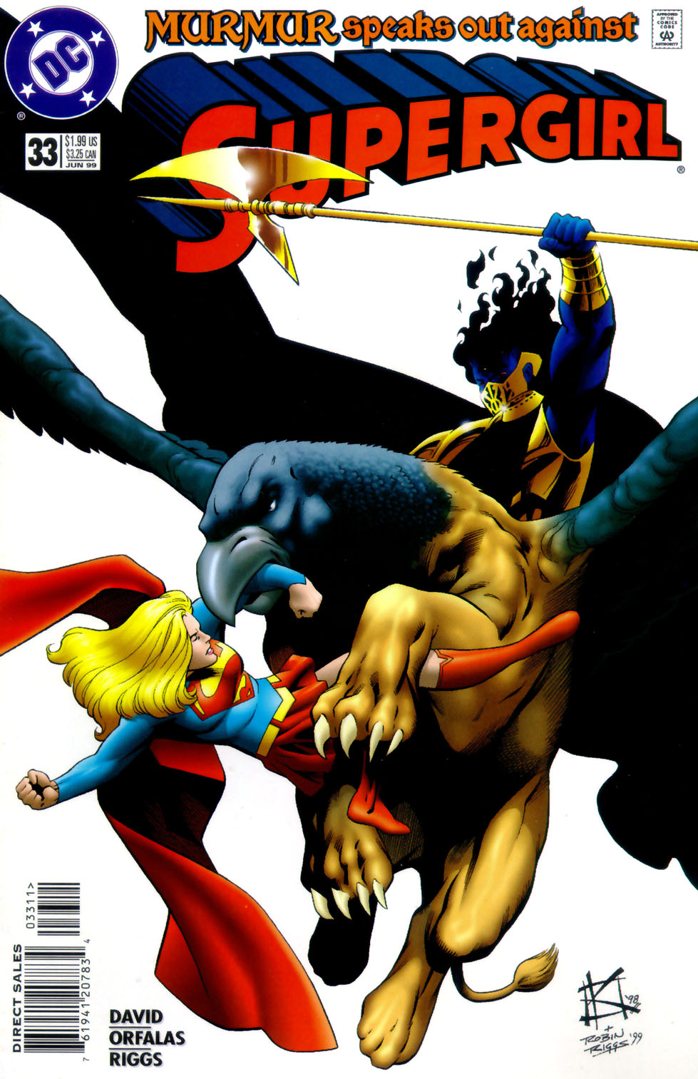 Read online Supergirl (1996) comic -  Issue #33 - 1