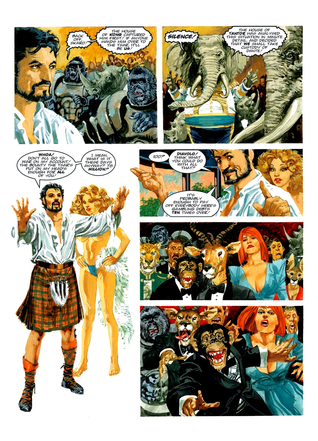 Read online Nikolai Dante comic -  Issue # TPB 7 - 51