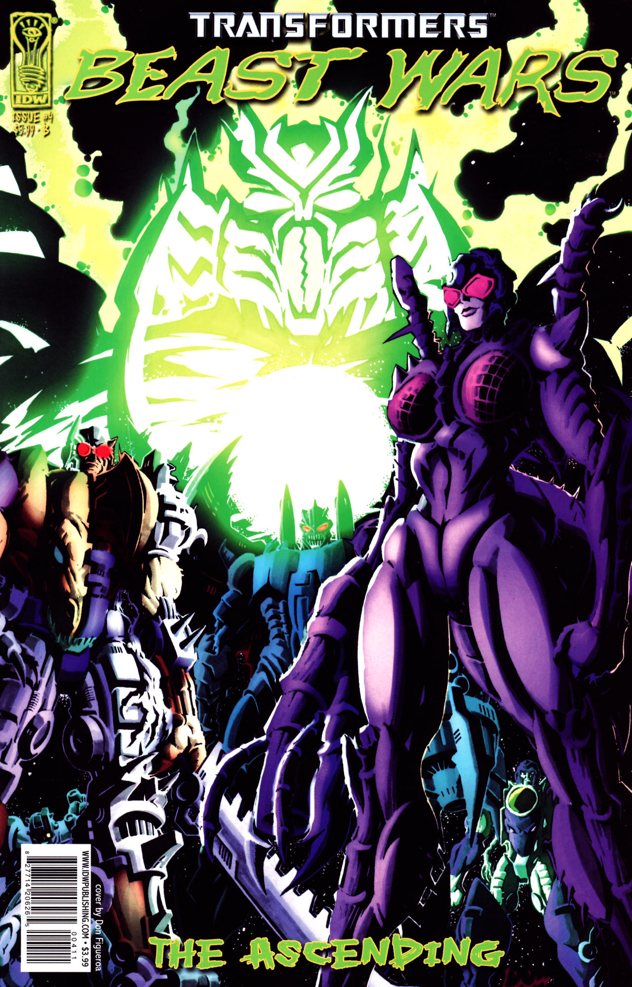 Read online Transformers: Beast Wars: The Ascending comic -  Issue #4 - 1