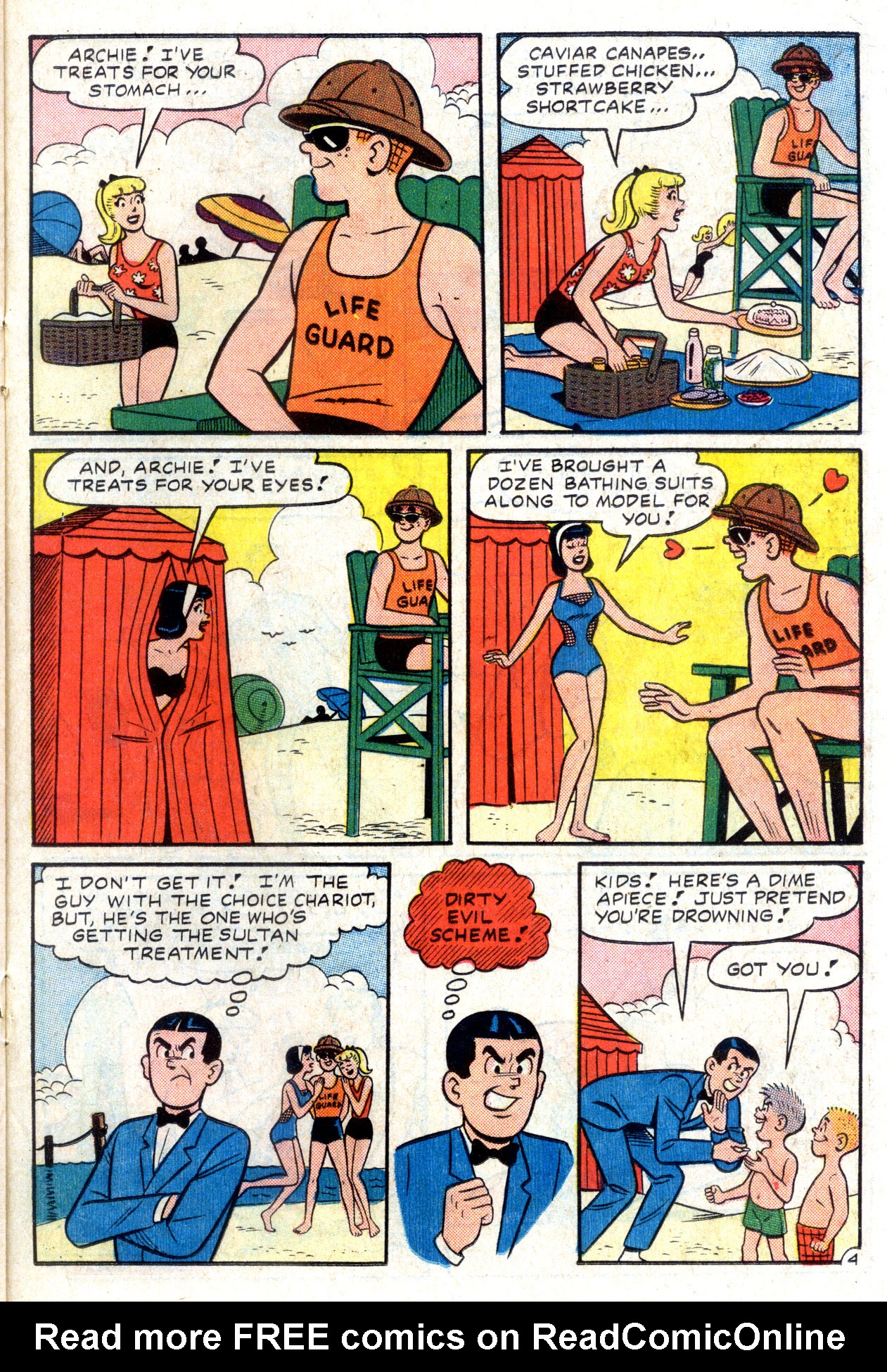 Read online Reggie and Me (1966) comic -  Issue #19 - 23