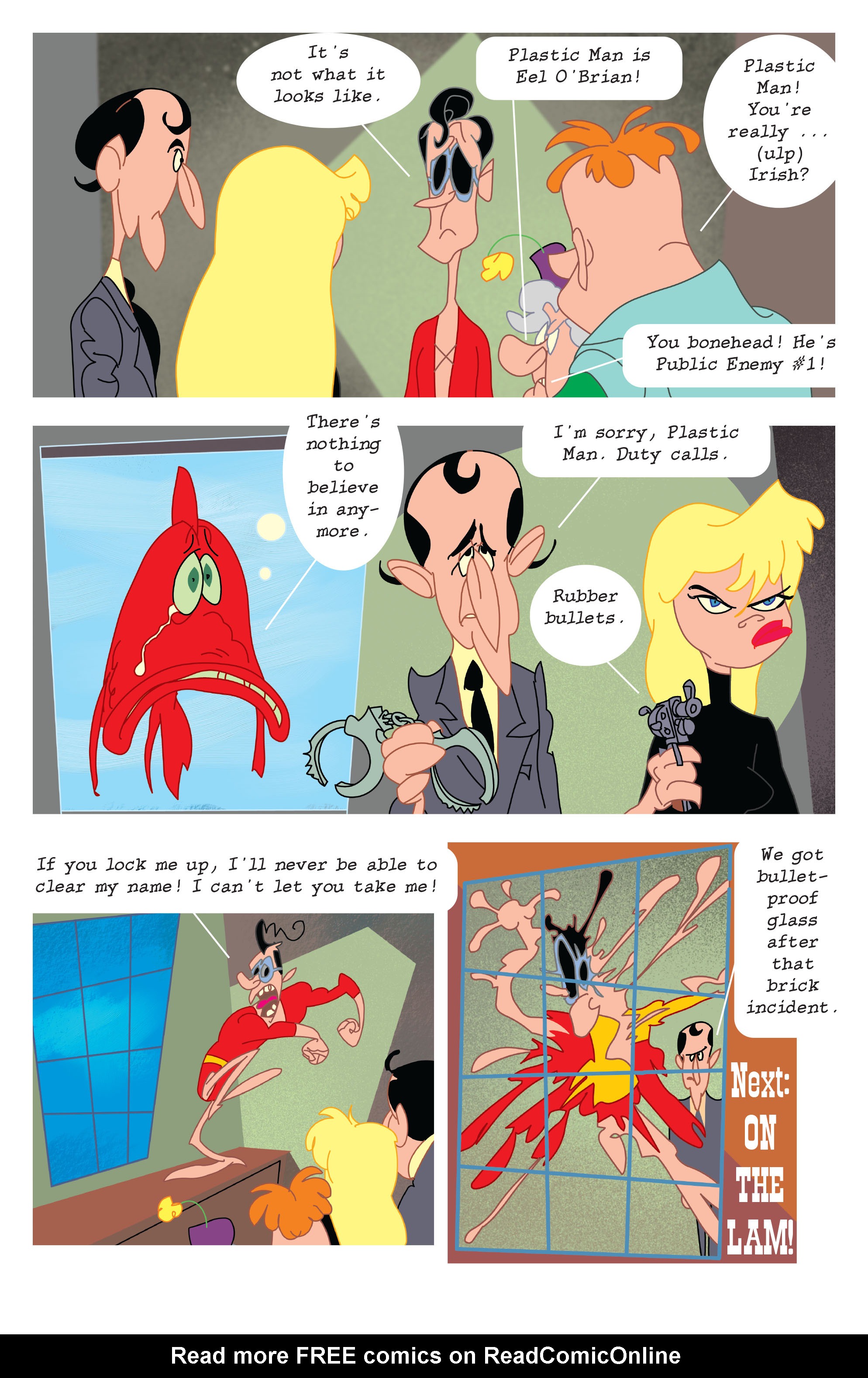 Read online Plastic Man (2004) comic -  Issue #2 - 22