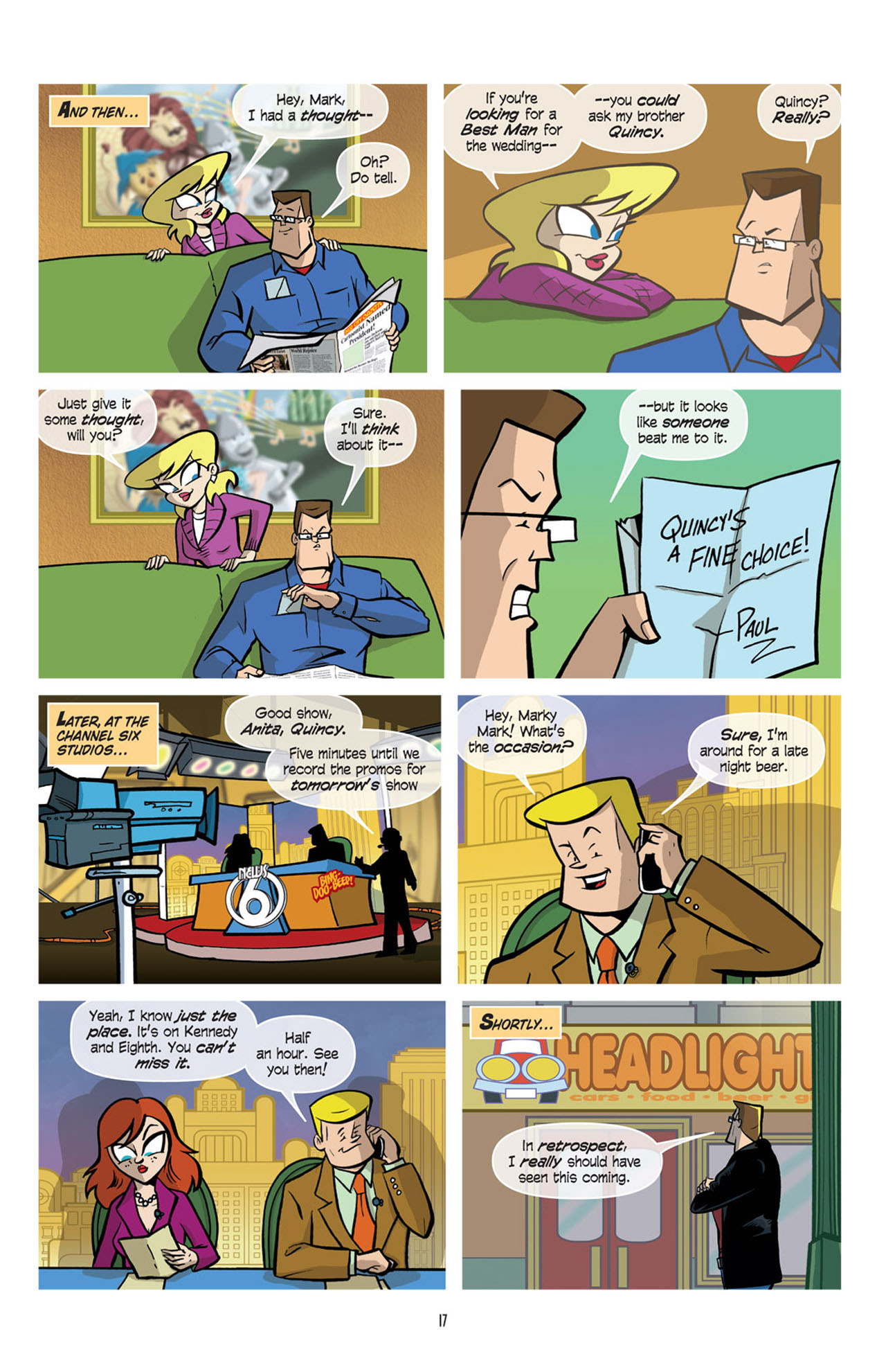 Read online Love and Capes comic -  Issue #9 - 18