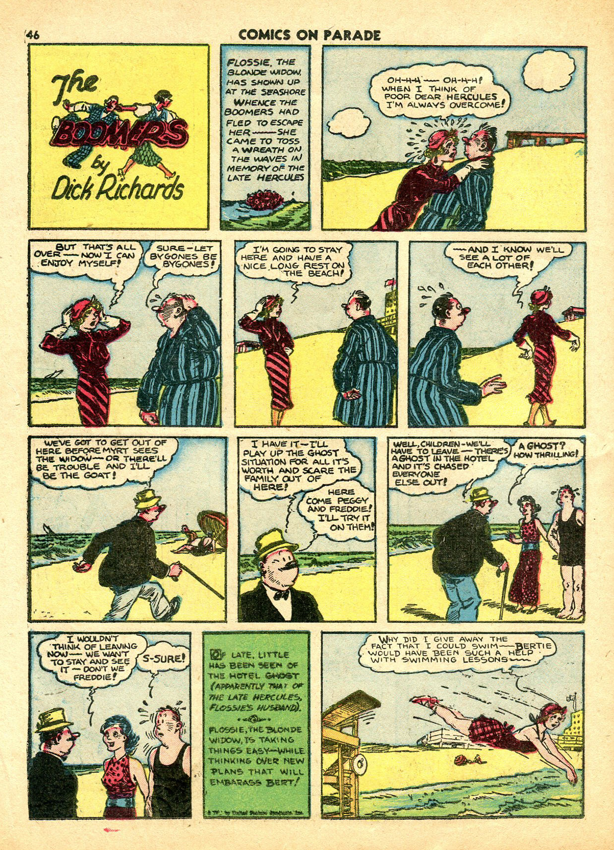 Read online Comics on Parade comic -  Issue #24 - 47