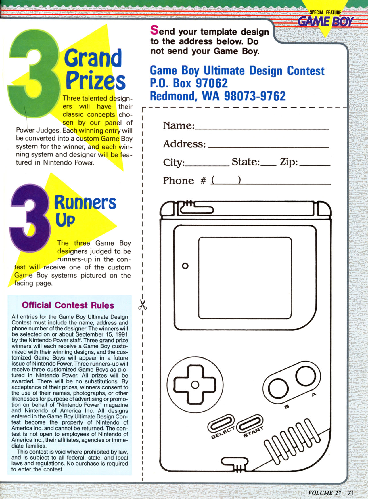 Read online Nintendo Power comic -  Issue #27 - 70